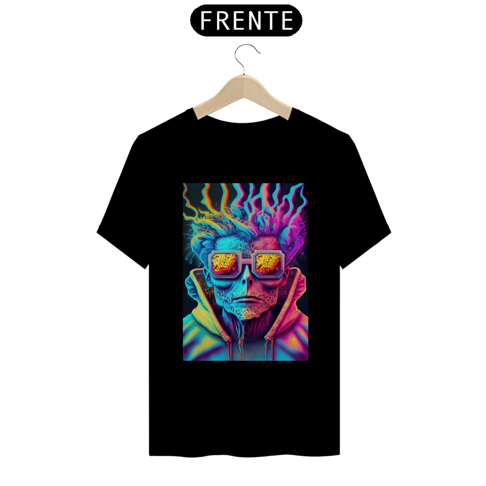 Camiseta Quality Smoke in Rave Day Alucinógena Colection