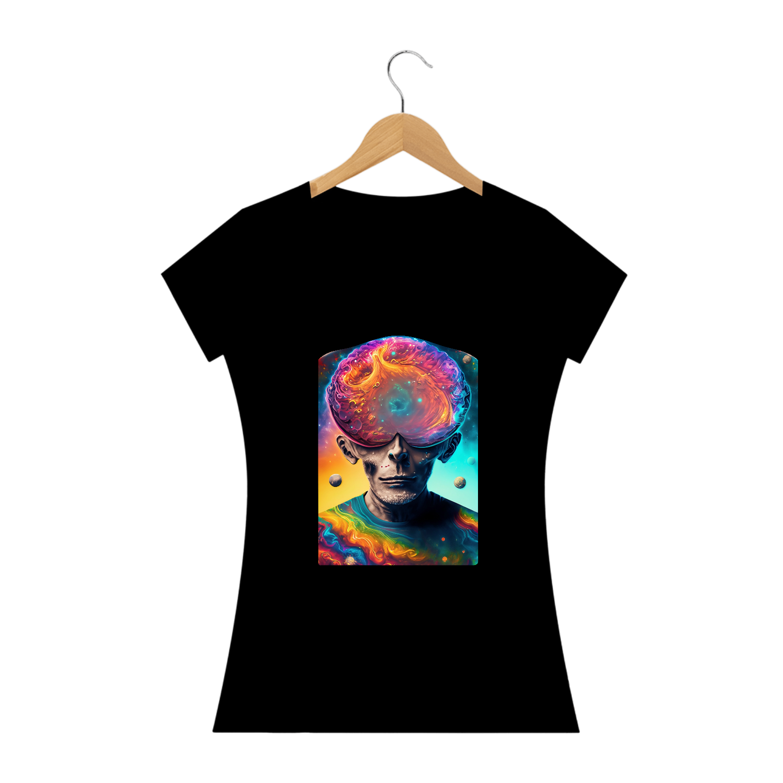 Camiseta Baby Long Eudaimonia Alucinógena Colection