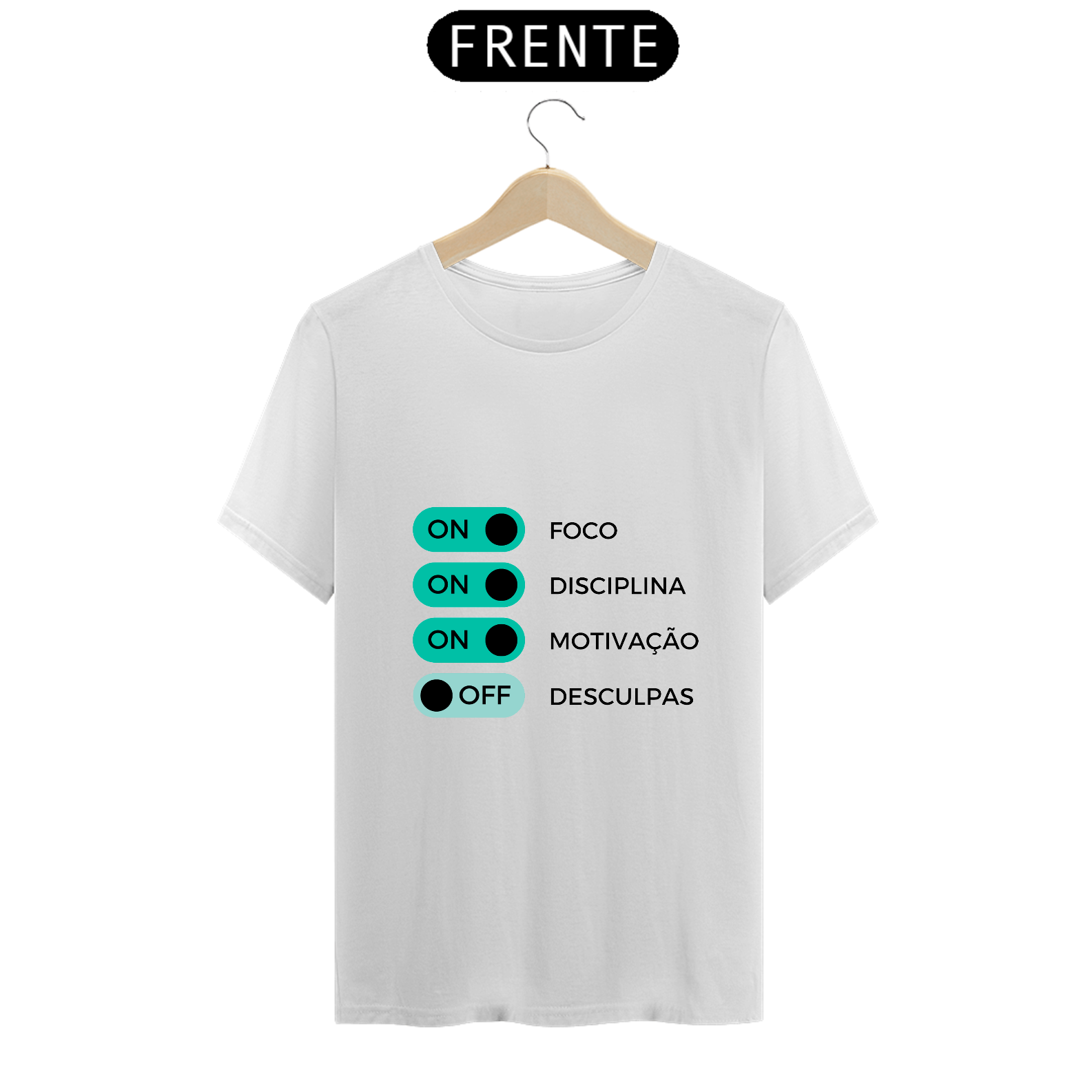 T Shirt Prime Branca Foco