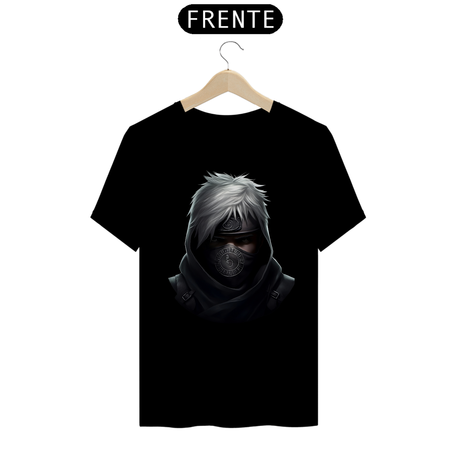 Camisa com estampa exclusiva kakashi DARK