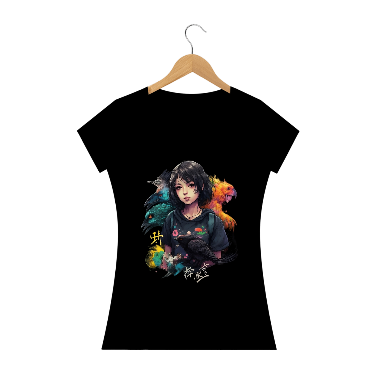 Camiseta feminina Estilo Japonês ESTAMPA EXCLUSIVA 
