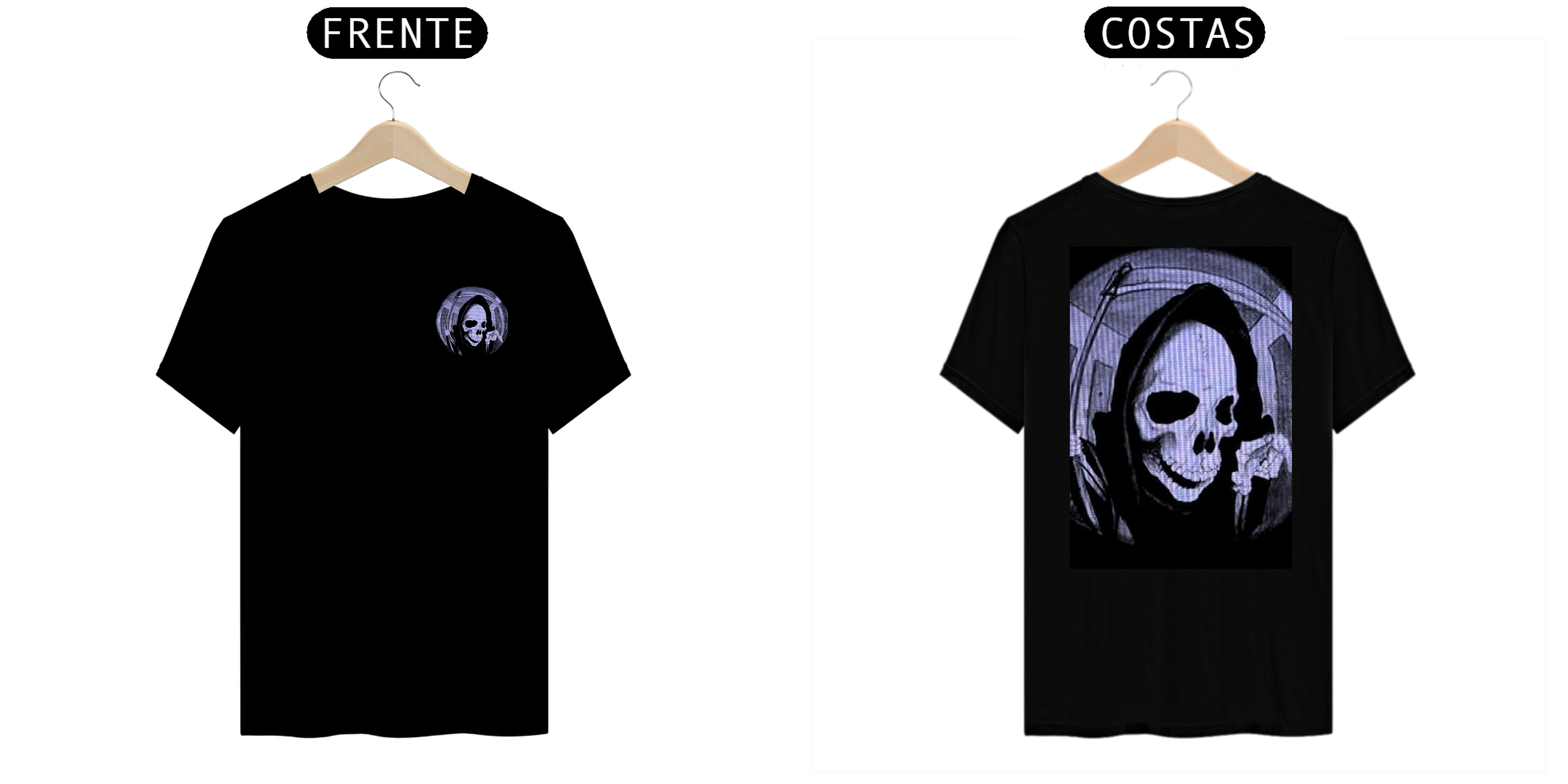 Camisa Caveira Retro