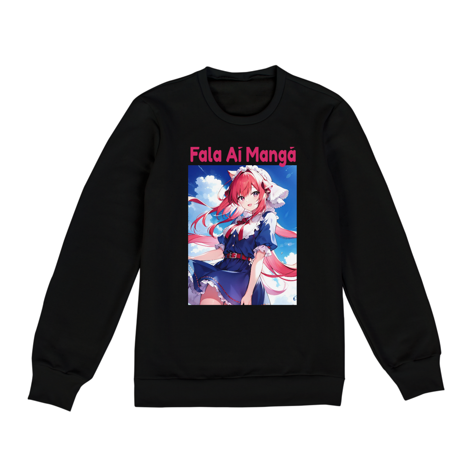 Blusa Moletom Unisex Fala Aí Mangá