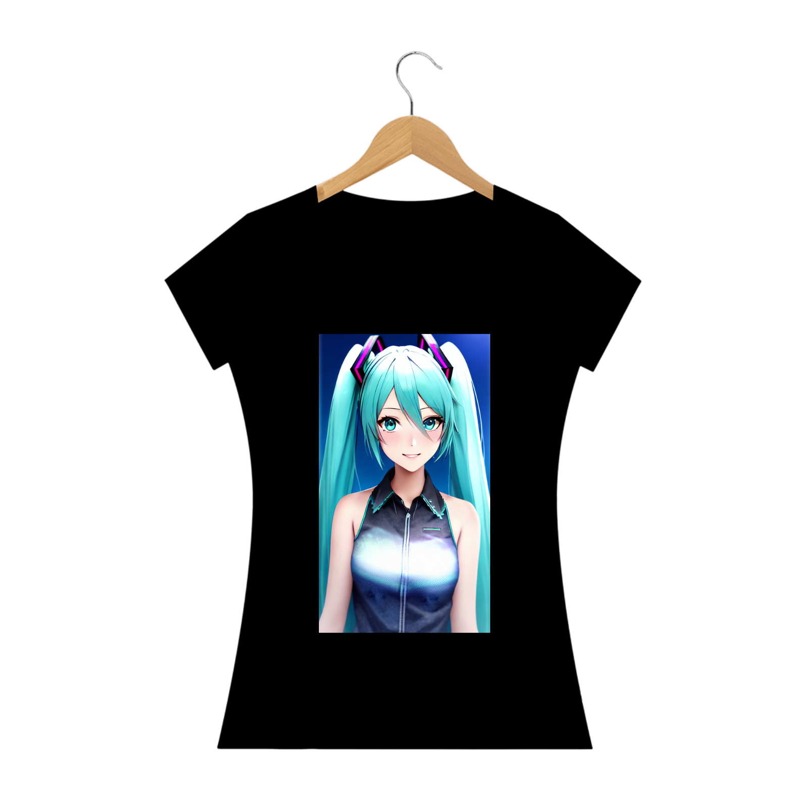 Nome do produto: Camiseta Feminina Anime Adulto