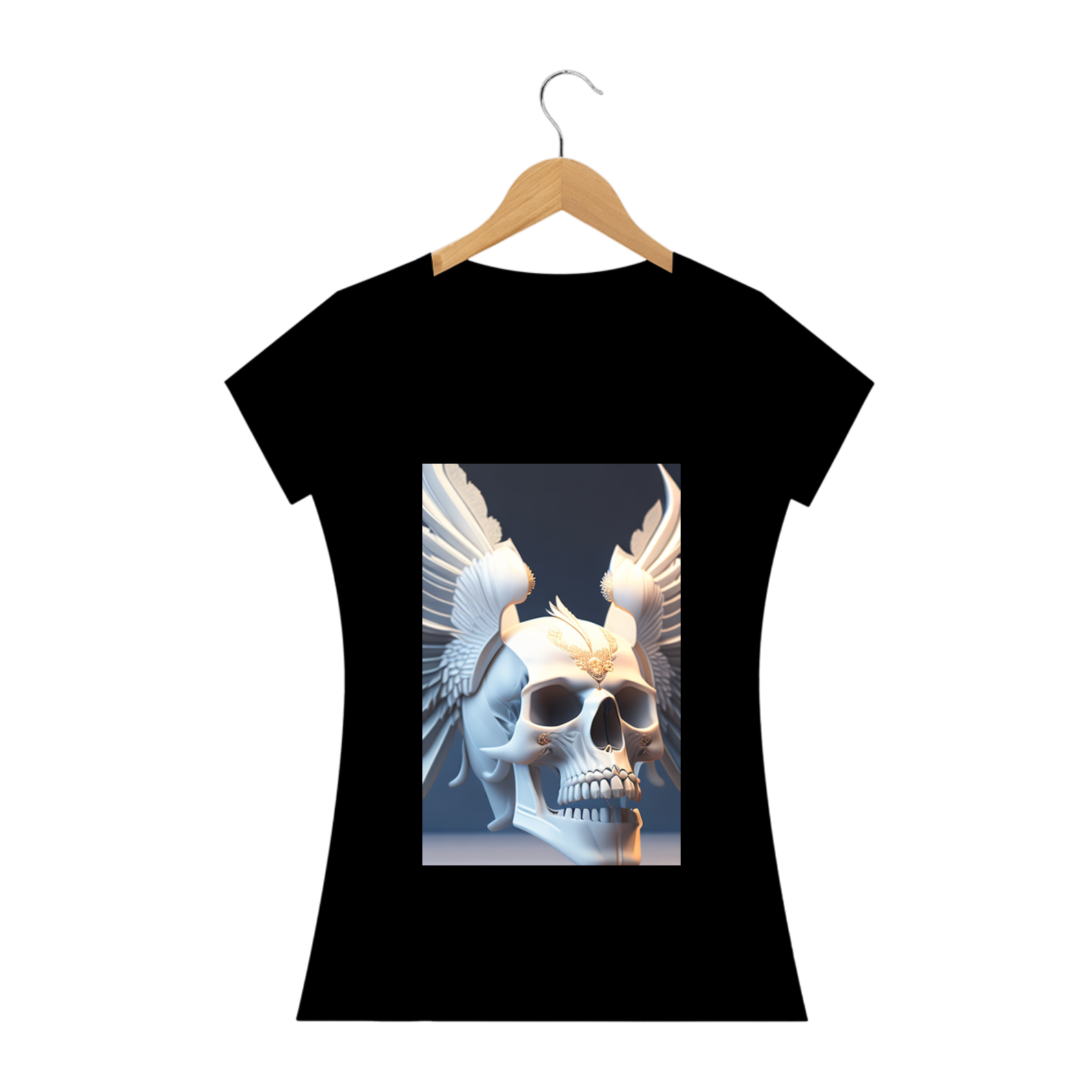 Camiseta adulto Feminina - Terror