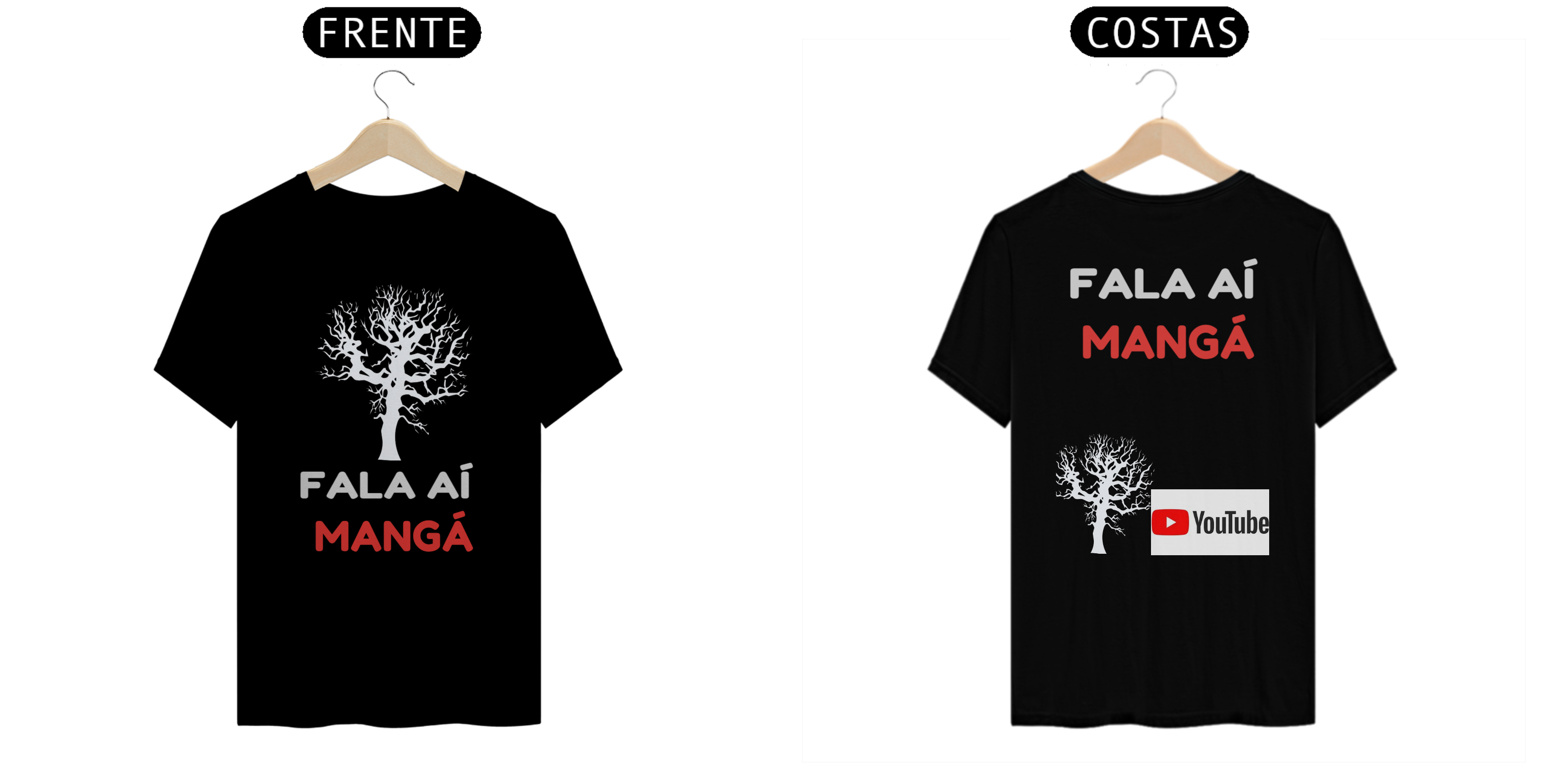 CAMISETA  OFICIAL -  FALA AÍ MANGÁ