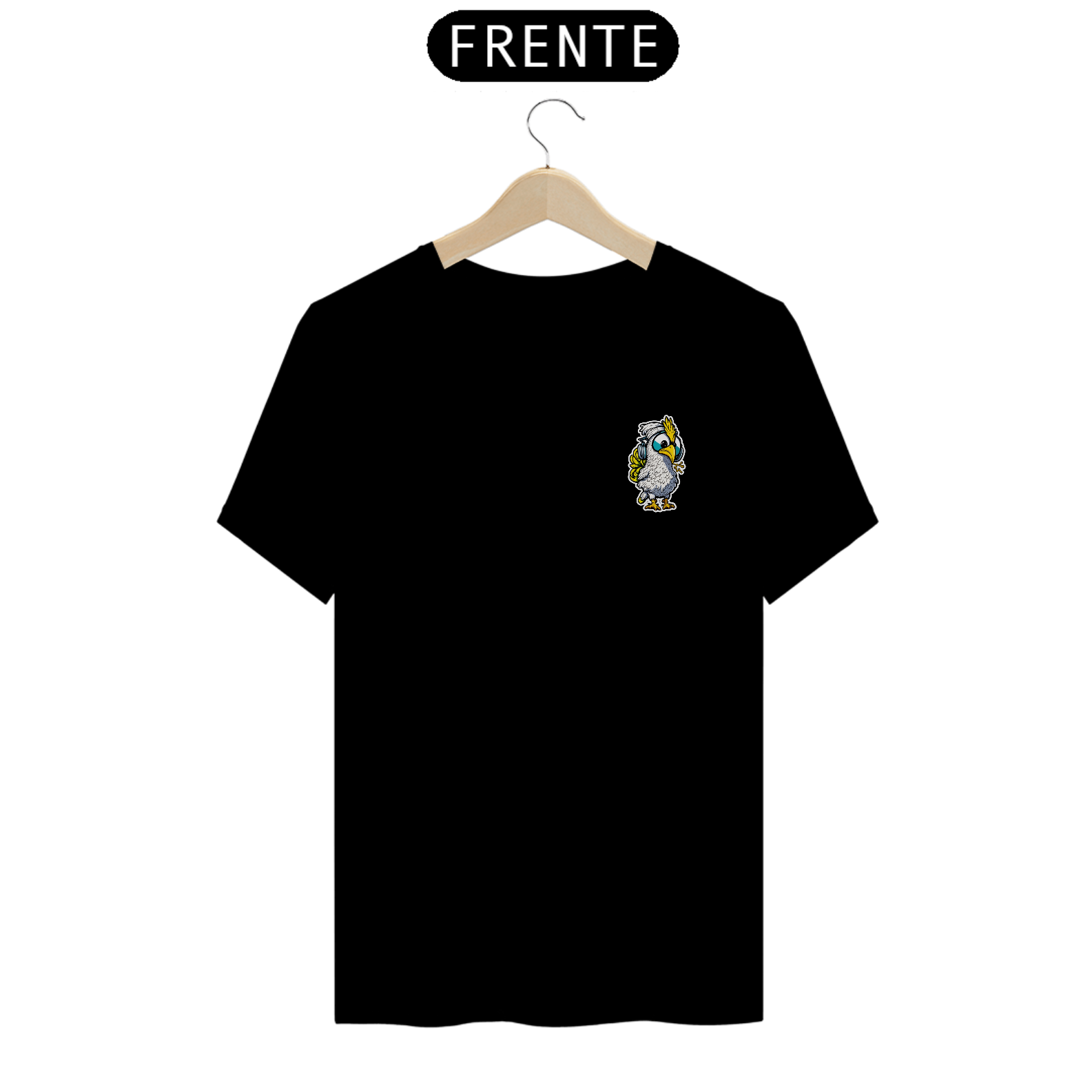 Camiseta Masculina Never Frango