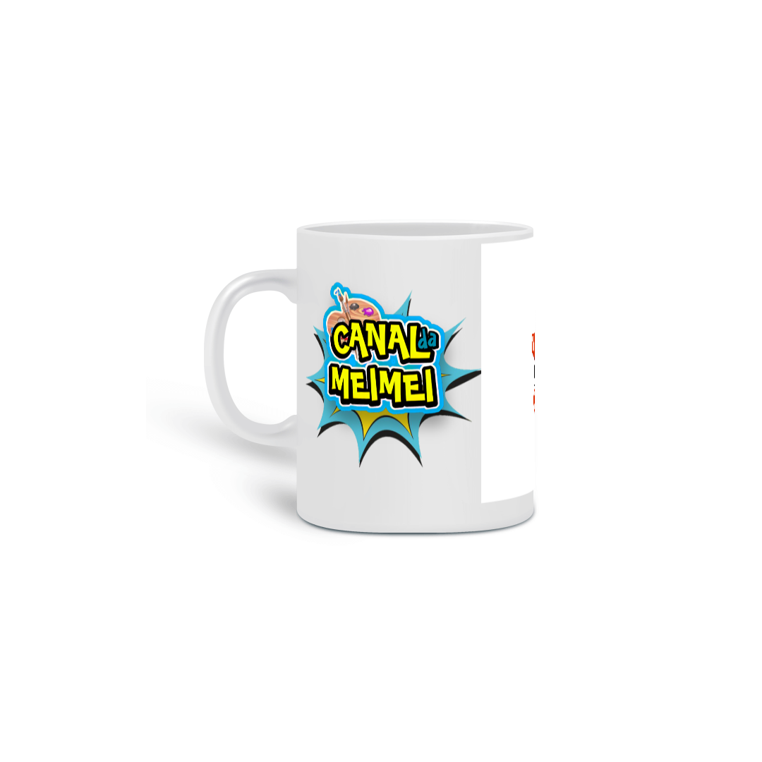 Caneca Canal da Meimei Nerd com orgulho
