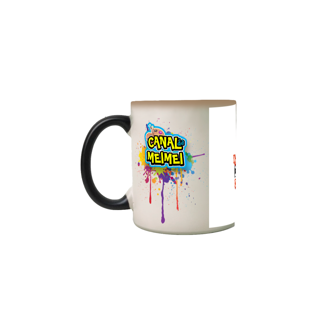 Caneca Mágica Nerd com orgulho - Canal da Meimei