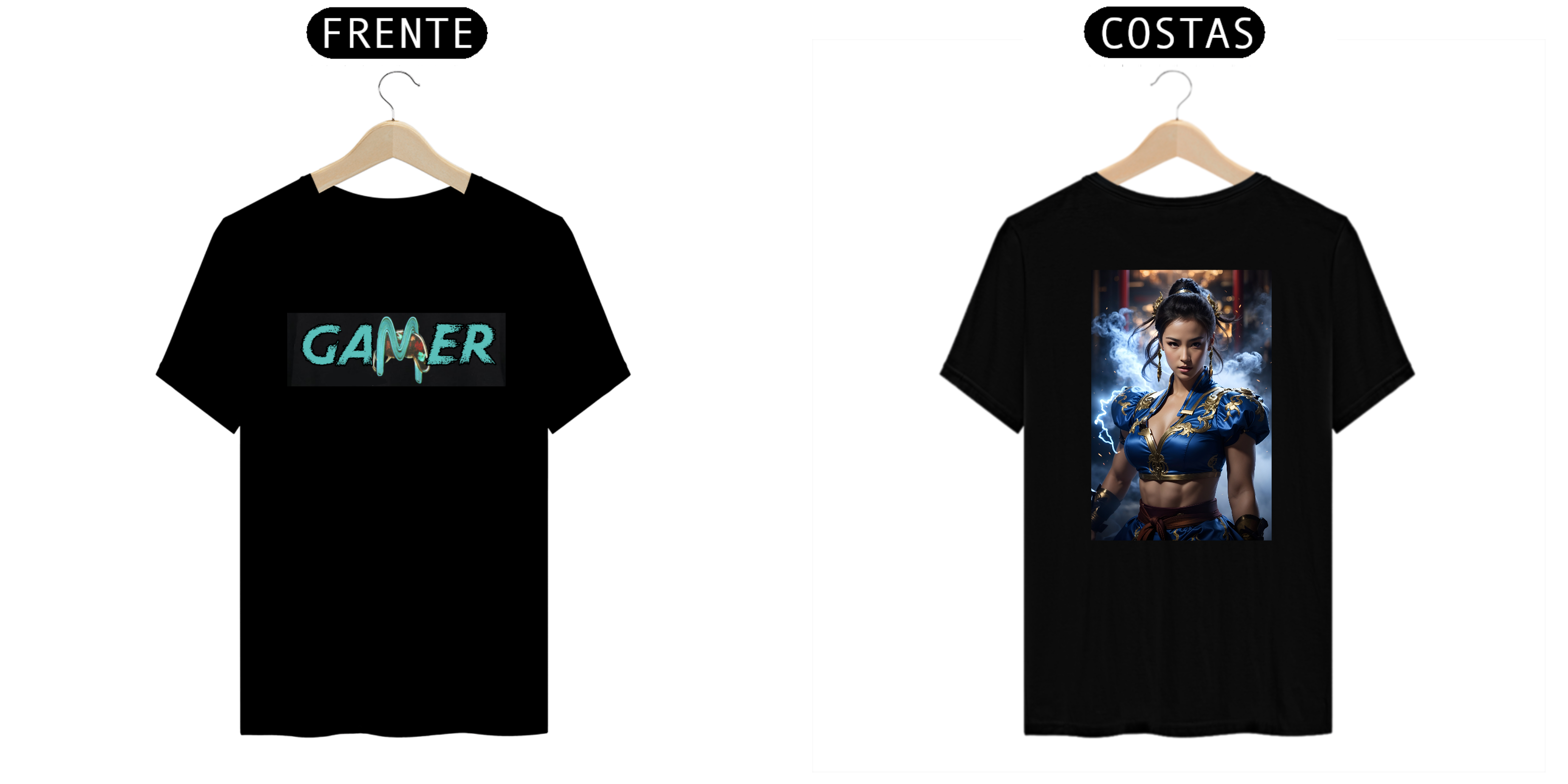 Camiseta Gamer Chun