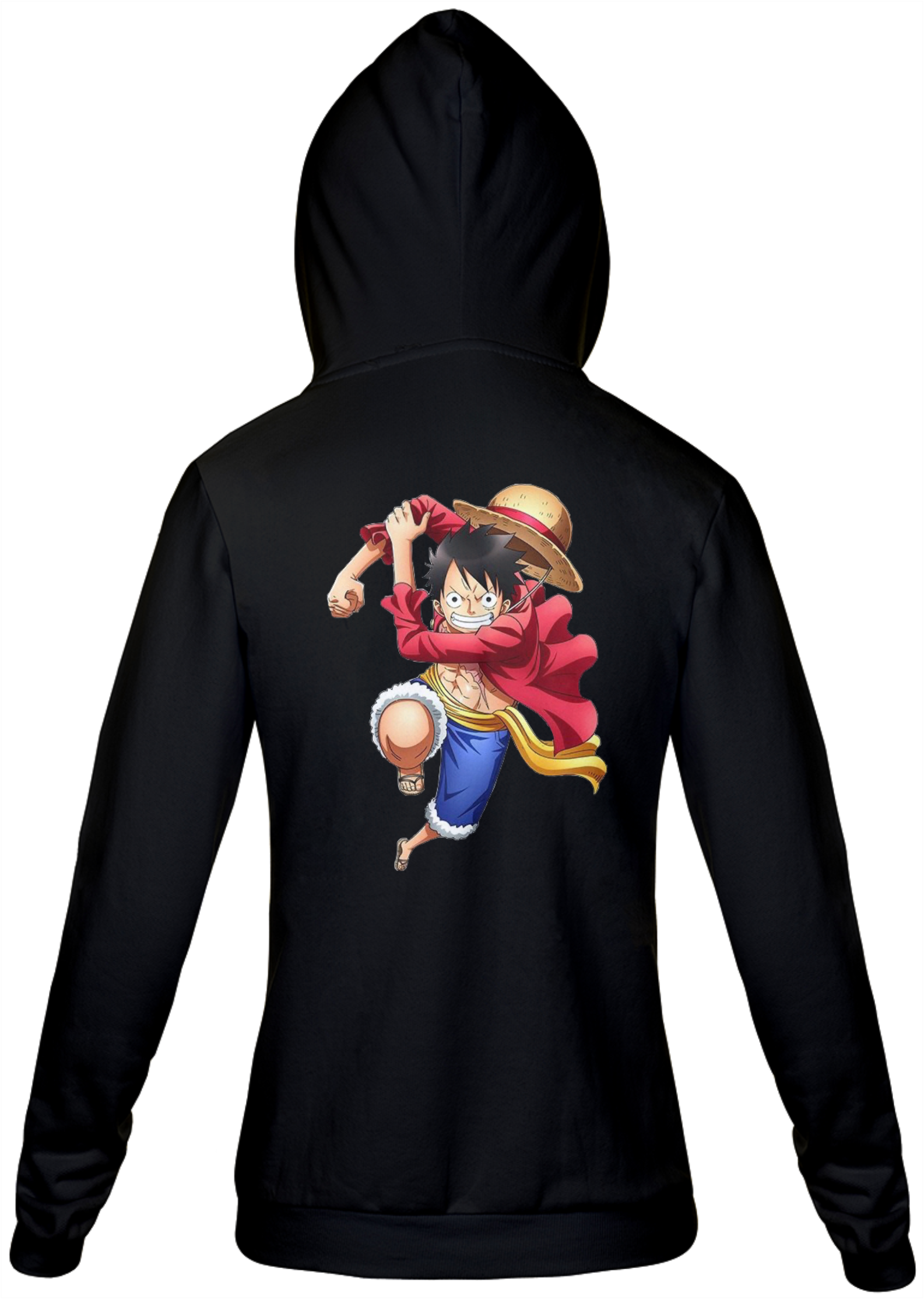 Moletom Estampa Luffy | Confortável - Com Capuz