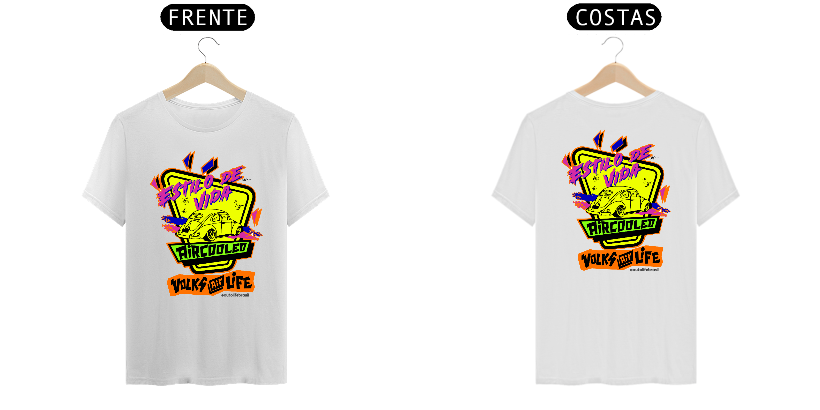 Camiseta VolksAirLife Fusca Split Window