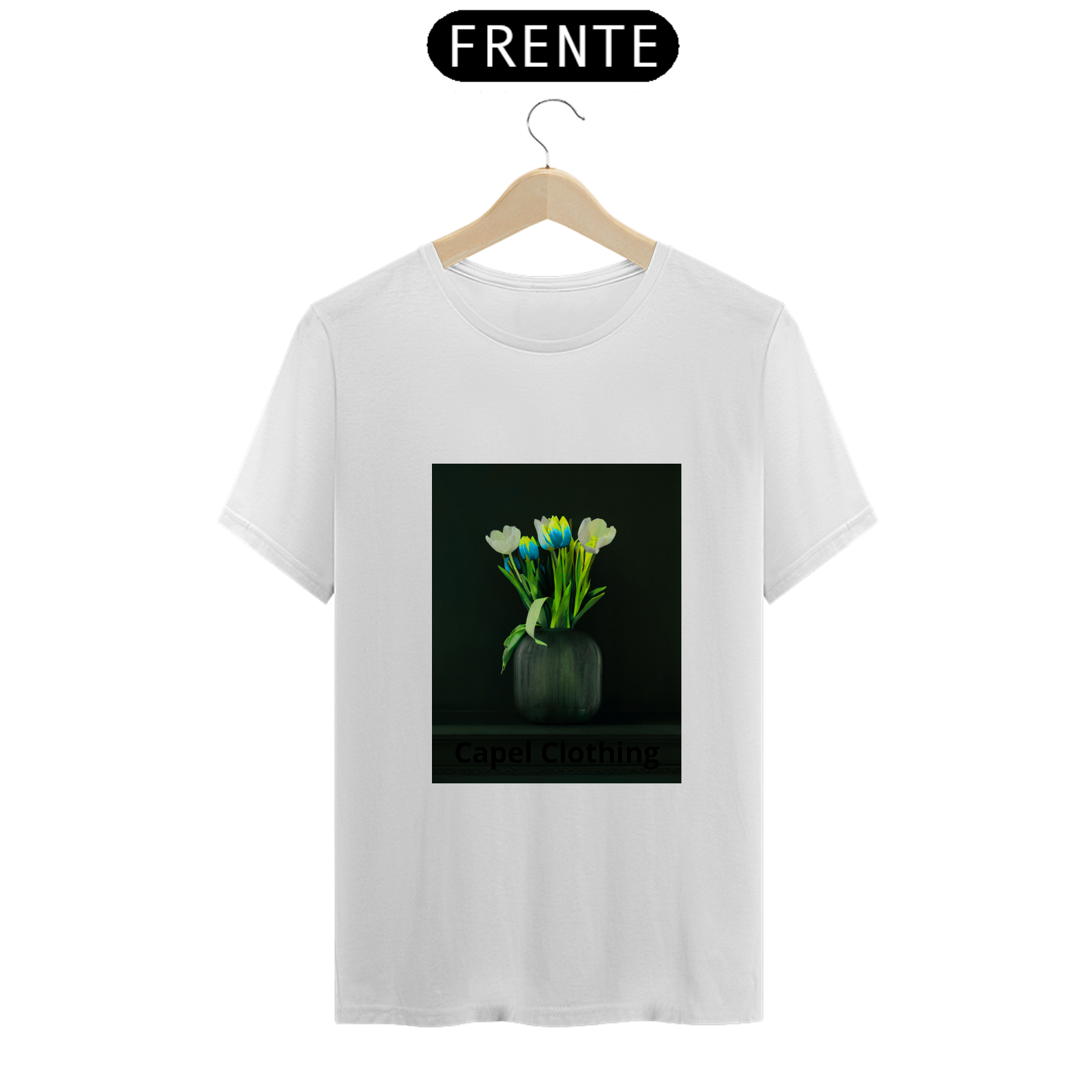Nome do produto: Camisa flor verde