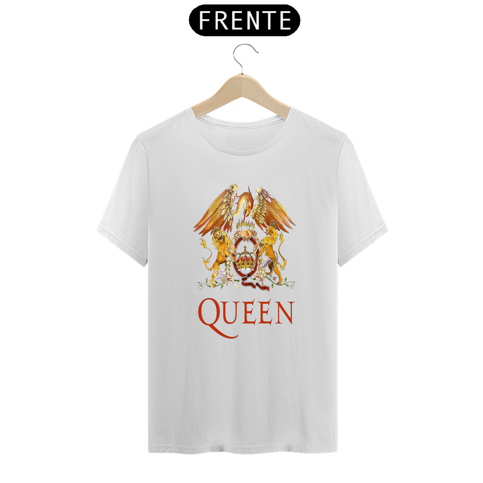Nome do produto  t shirt queen logo