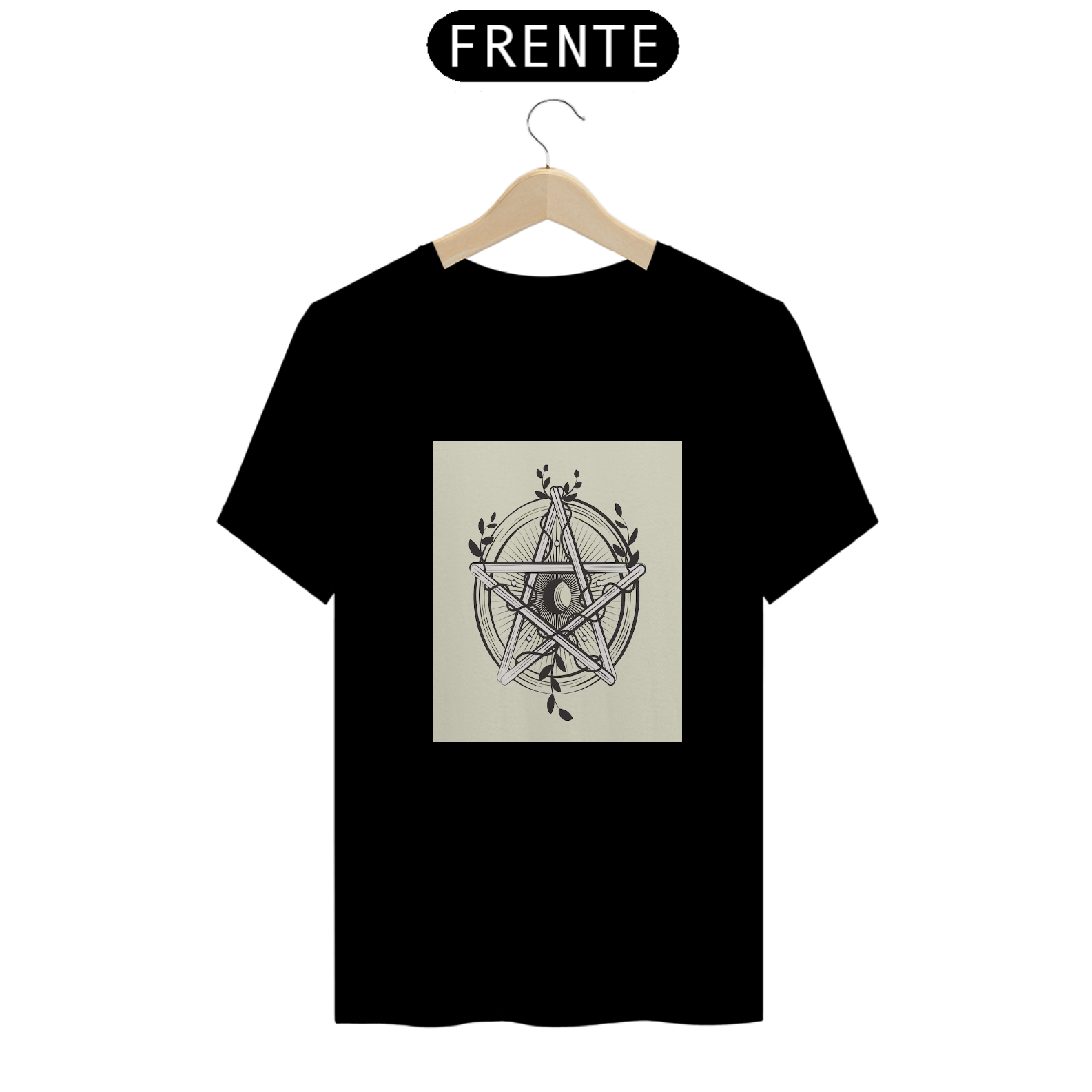 Nome do produto  satanic t shirt premium