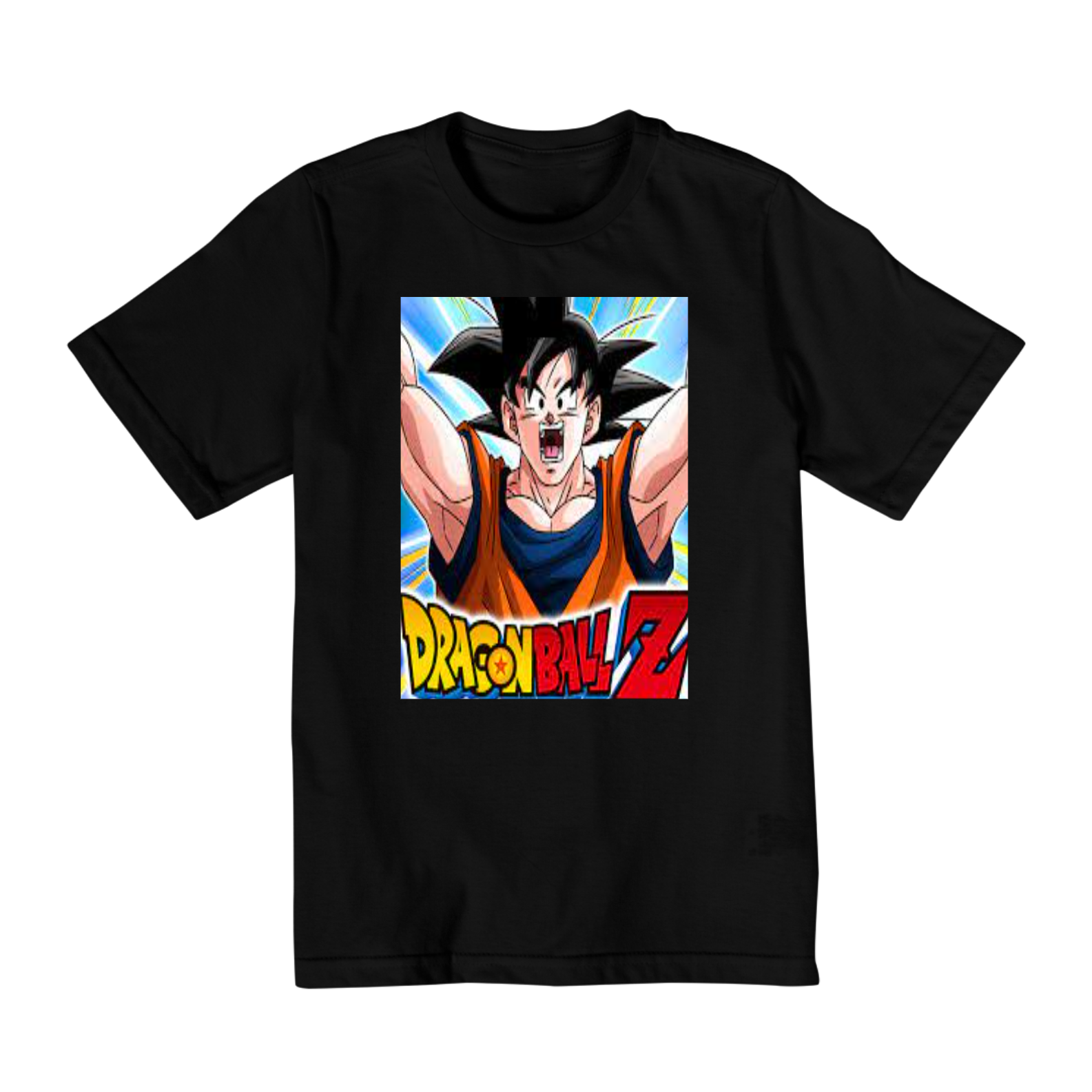Nome do produto  camiseta infantil dragon ball z goku