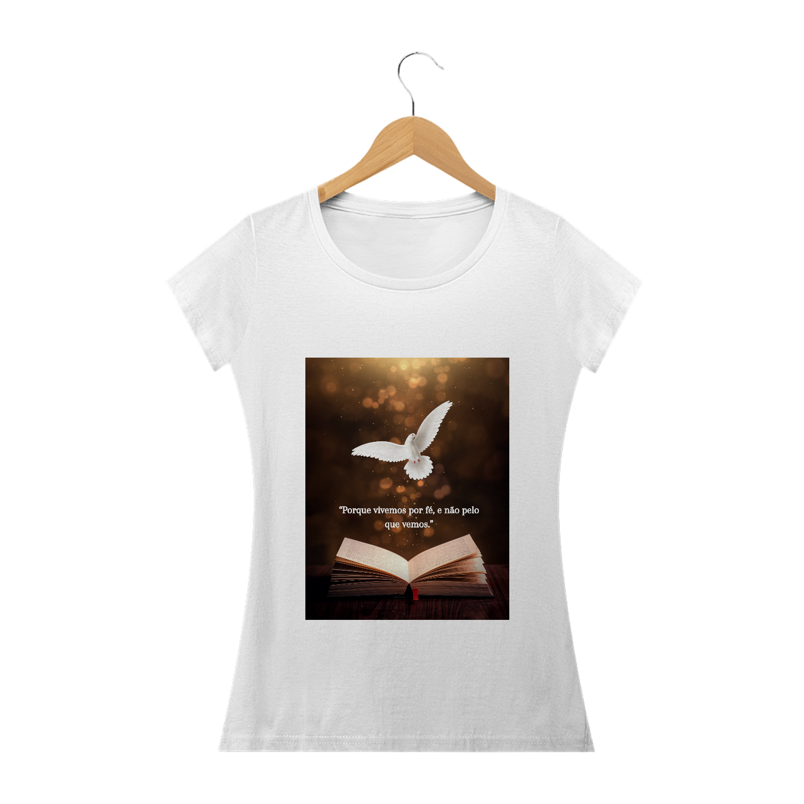 Porque vivemos por fé, e não pelo que vemos