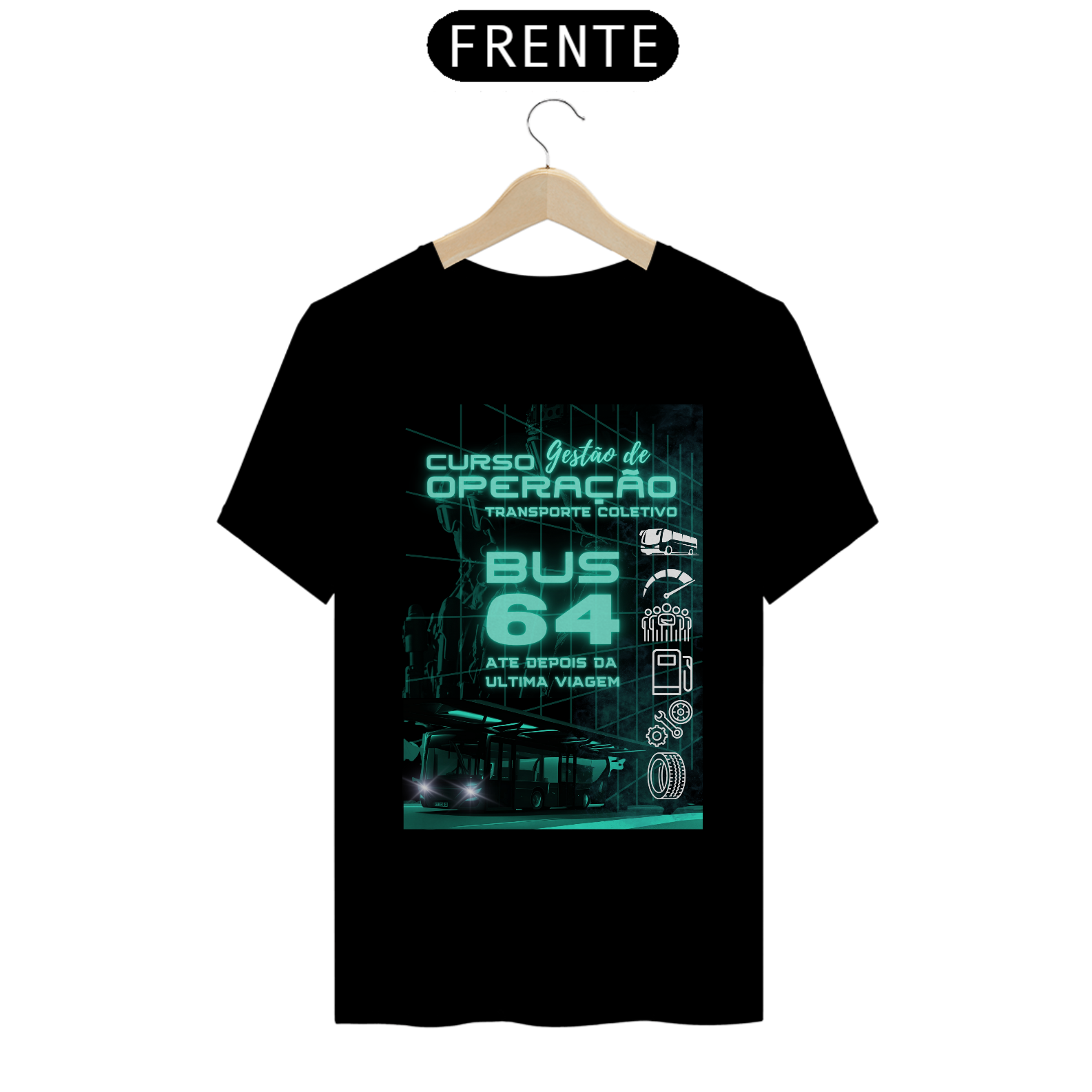 camiseta curso gestão de operação