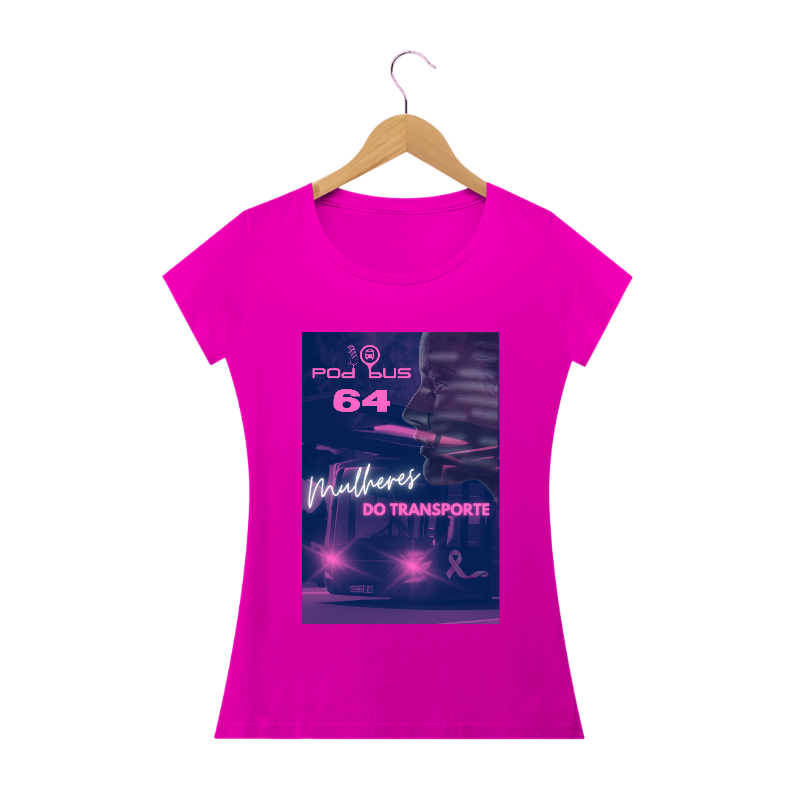 camiseta mulheres do transporte