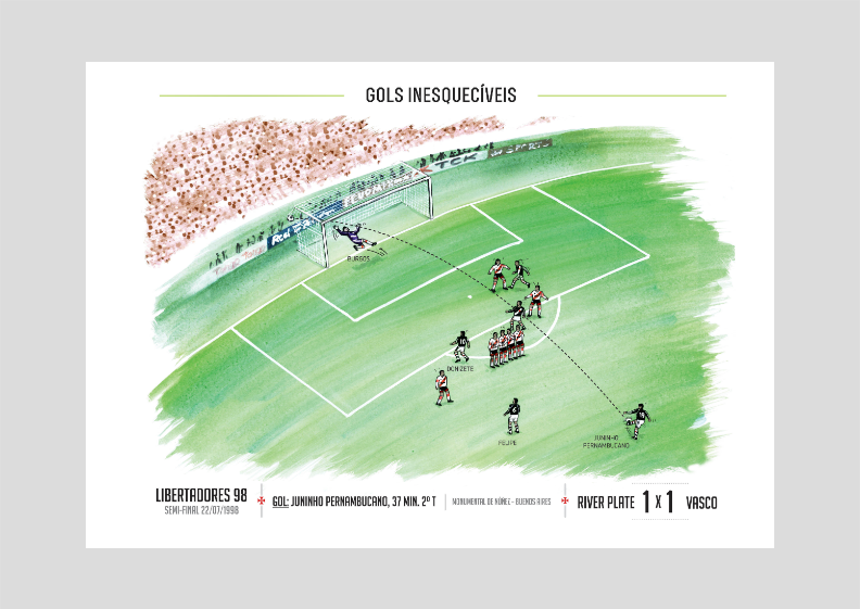 Poster Juninho x River Plate