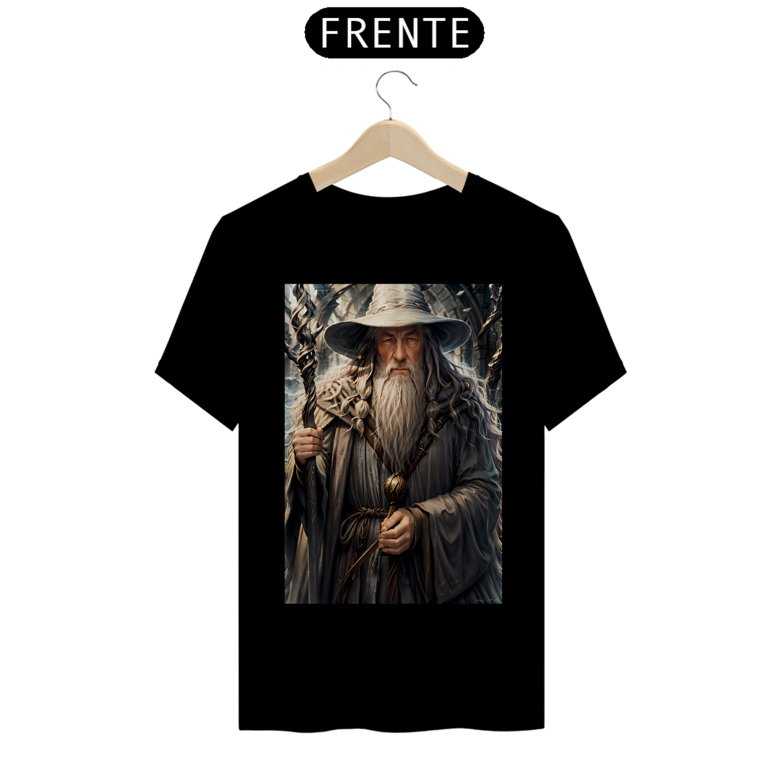 Camisa gandalf Cinzento