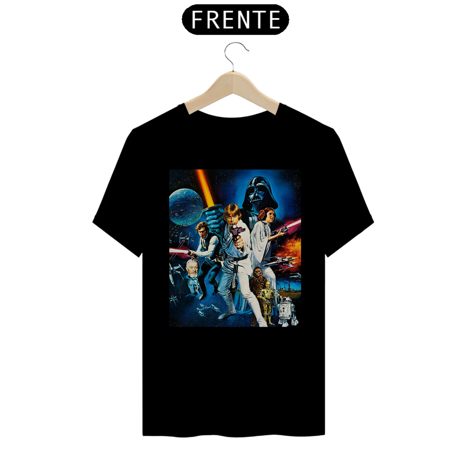Nome do produto: camisa do Star Wars