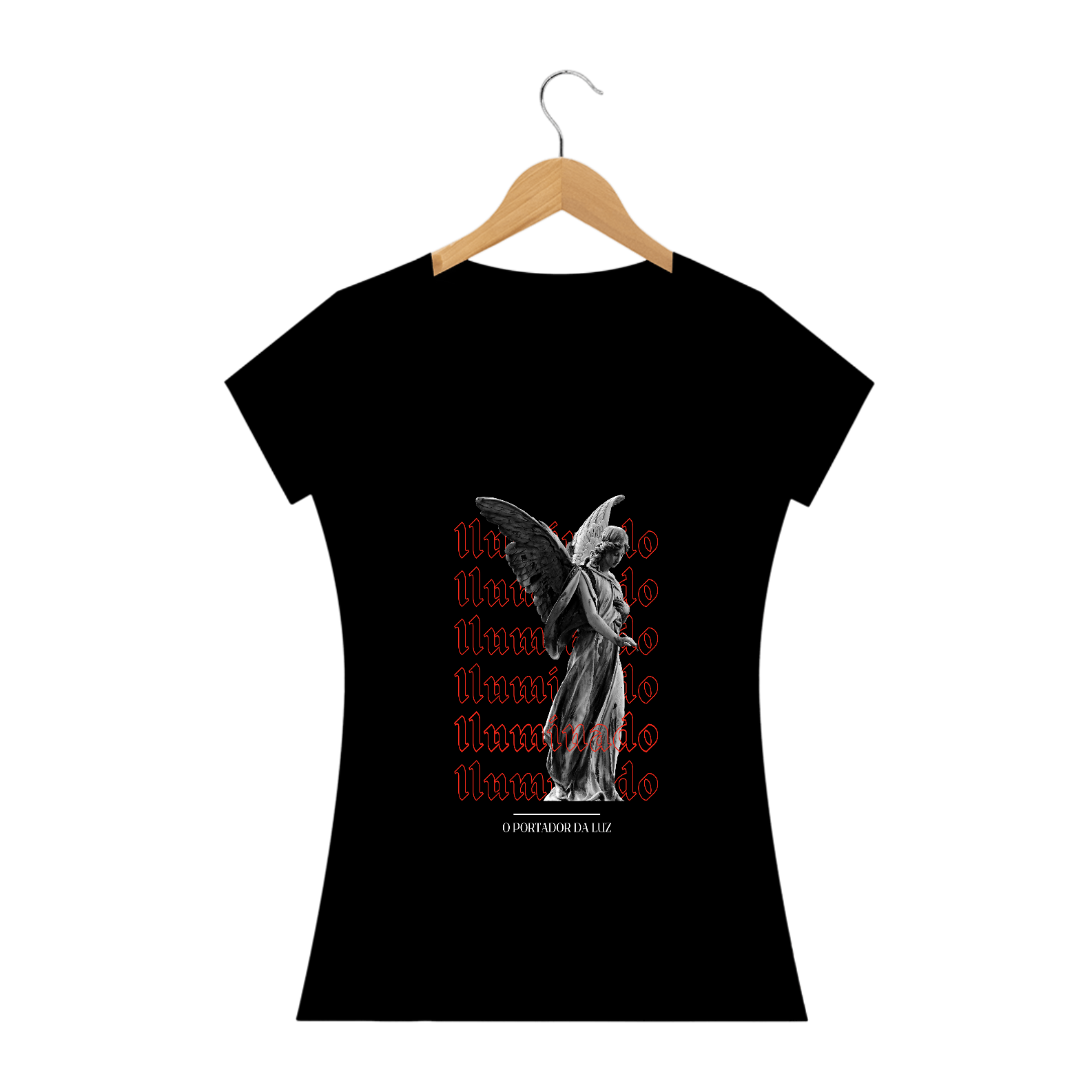 Camiseta Feminina Iluminado