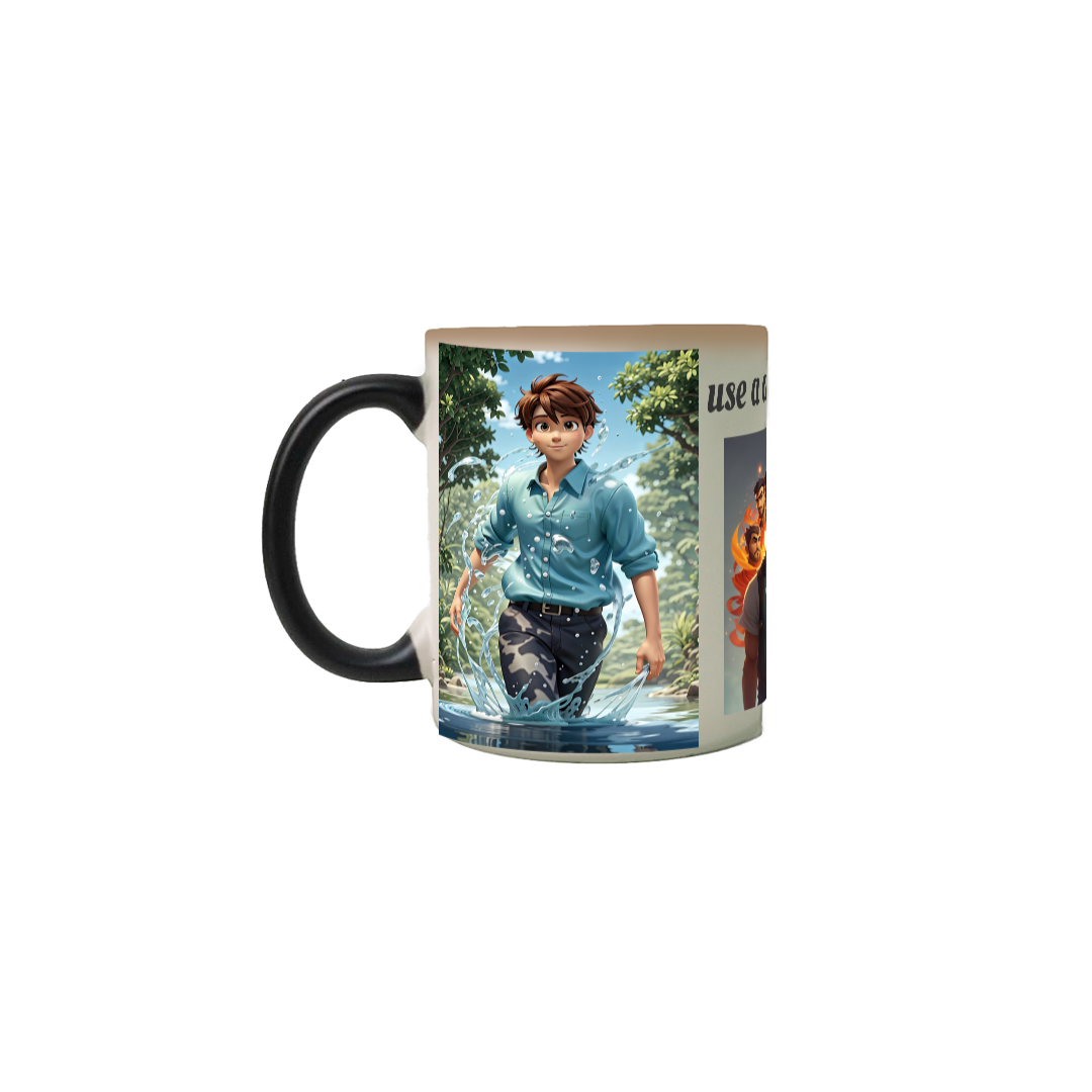 Caneca Mágica com desenhos