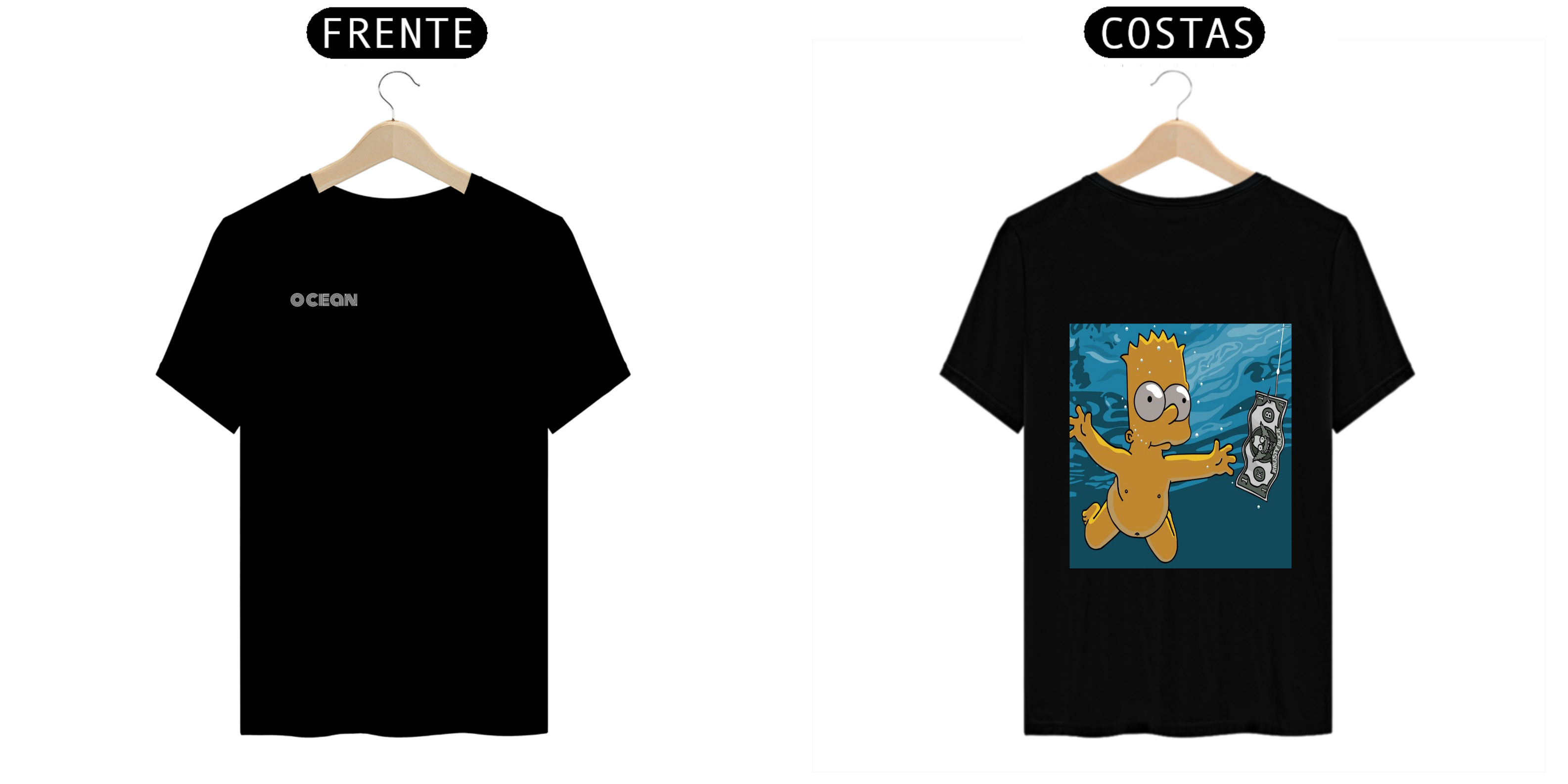 Nome do produto  Camisa OCEAN