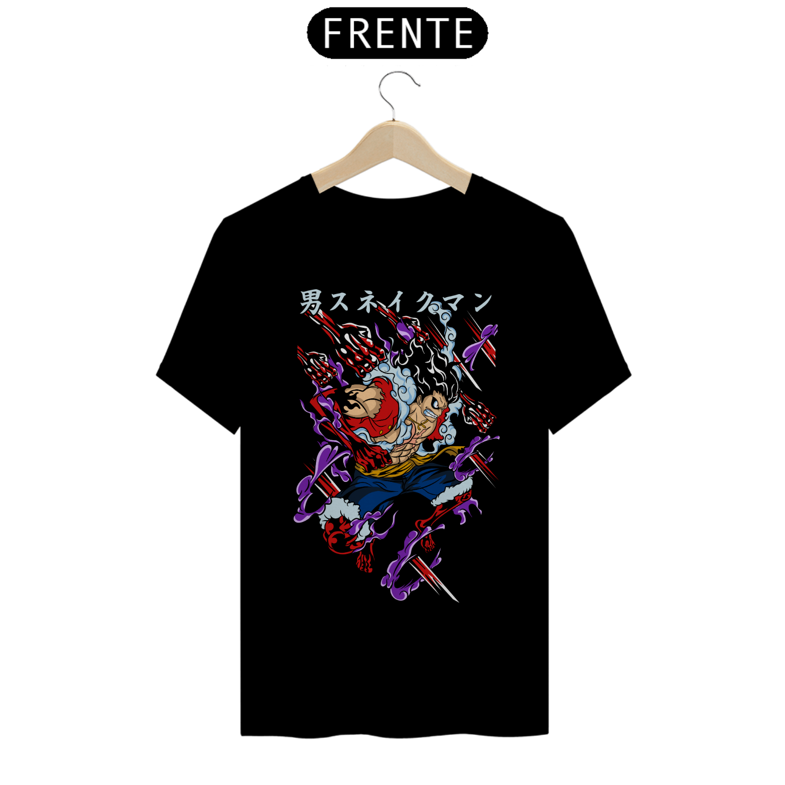 Mega Camiseta One Piece Feita para Fãs 