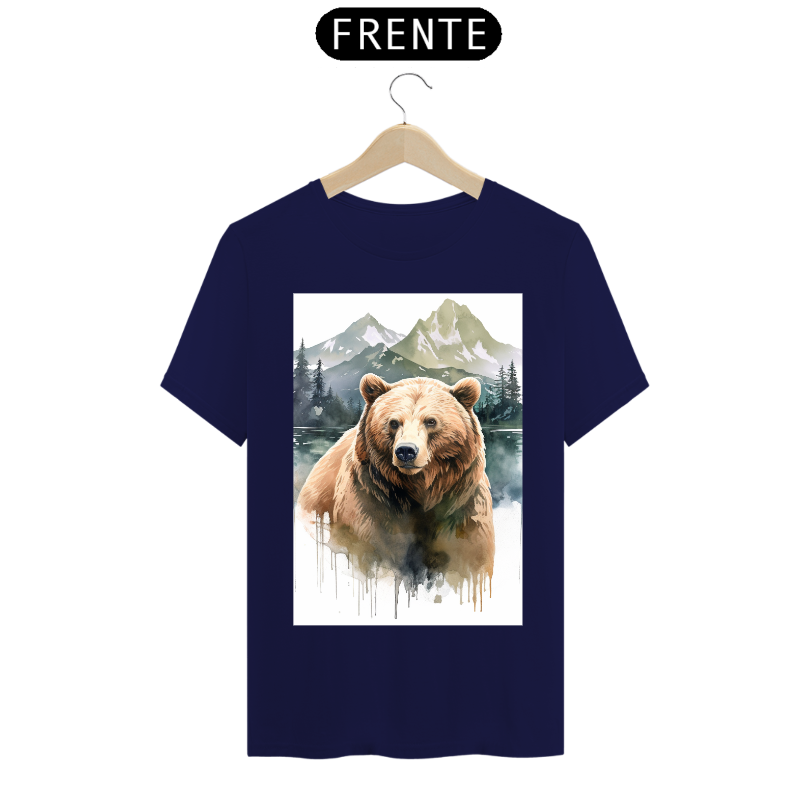 Nome do produto: Camisa masculina classic Urso 1