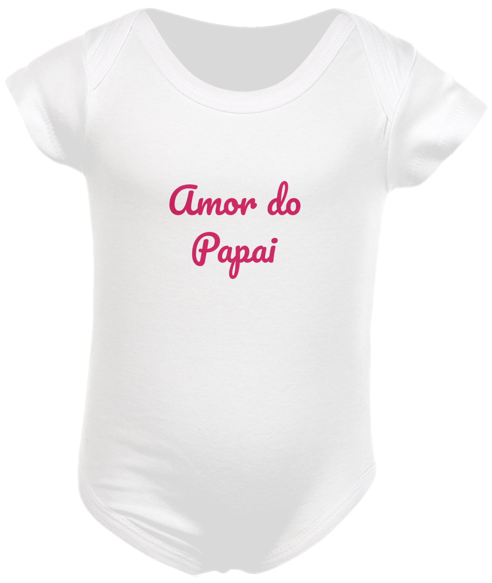 Body infantil feminino Amor do papai