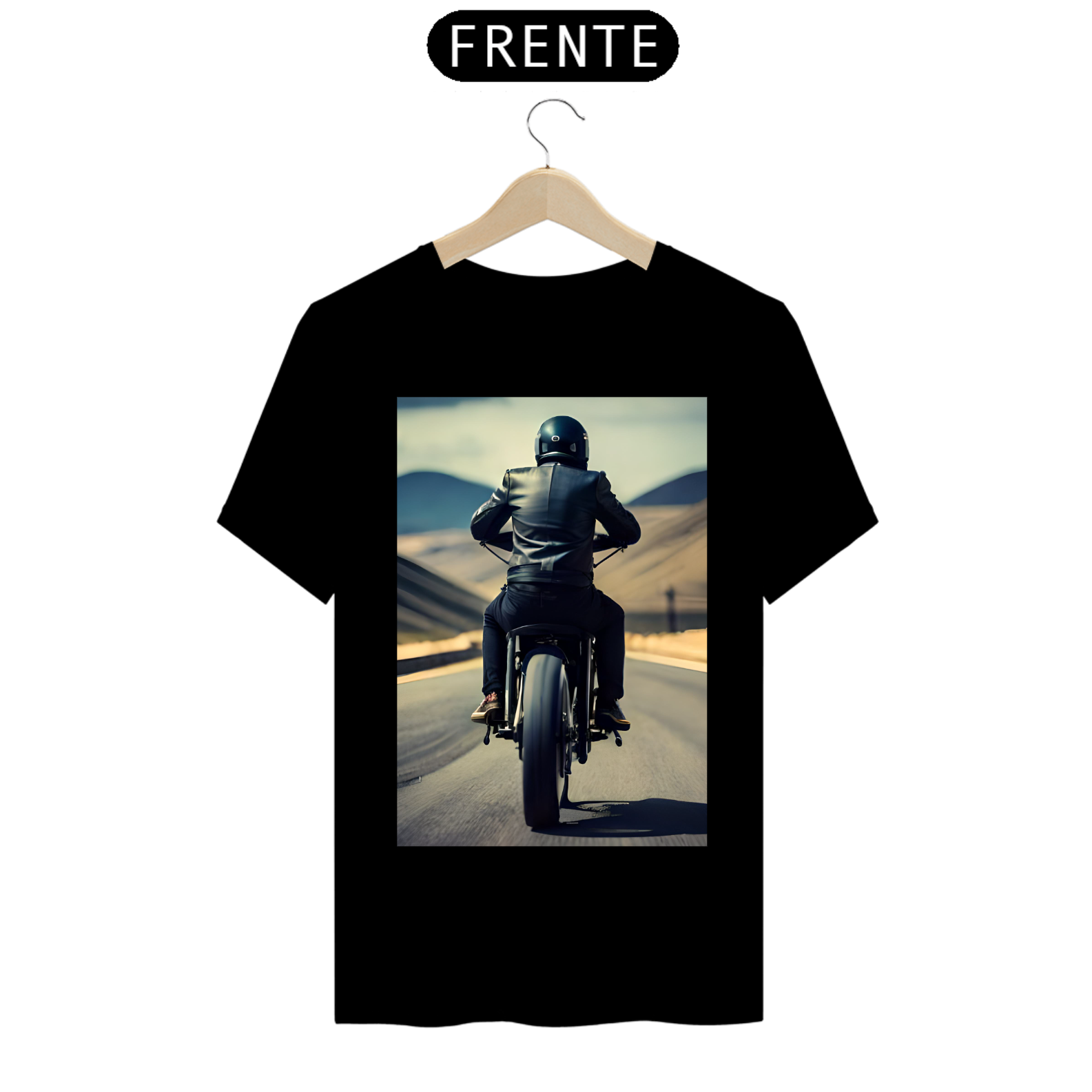 Camisa classic masculina motocycle