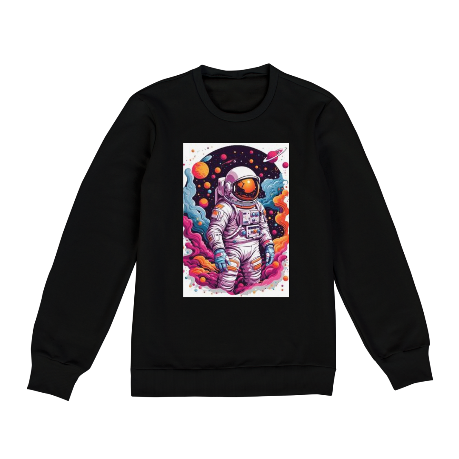 Moleton astronauta colorido