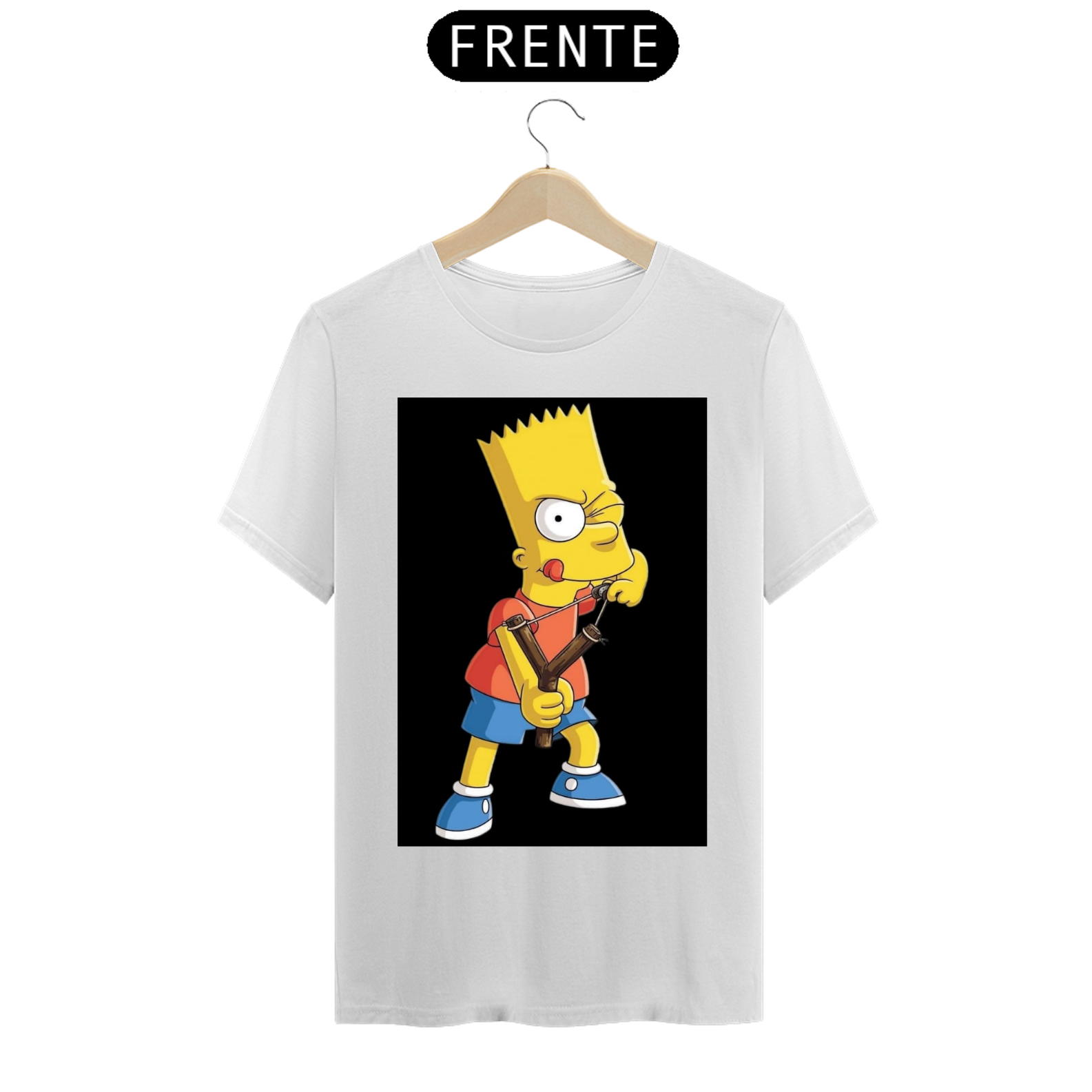 Camisa Personalizada do Bart Simpsons