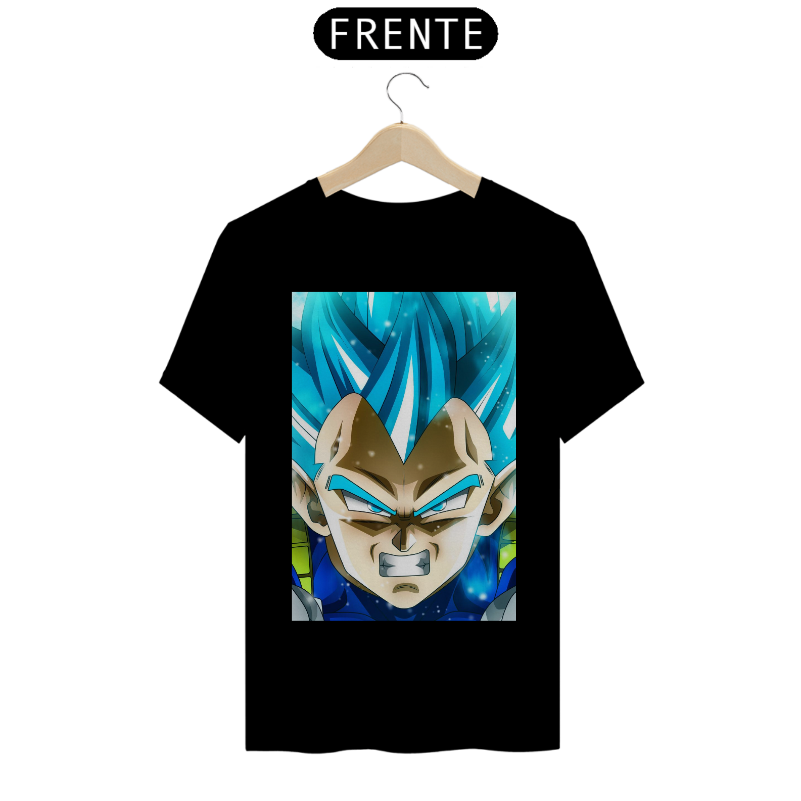 Camisa Vegeta Super Sayajin Blue
