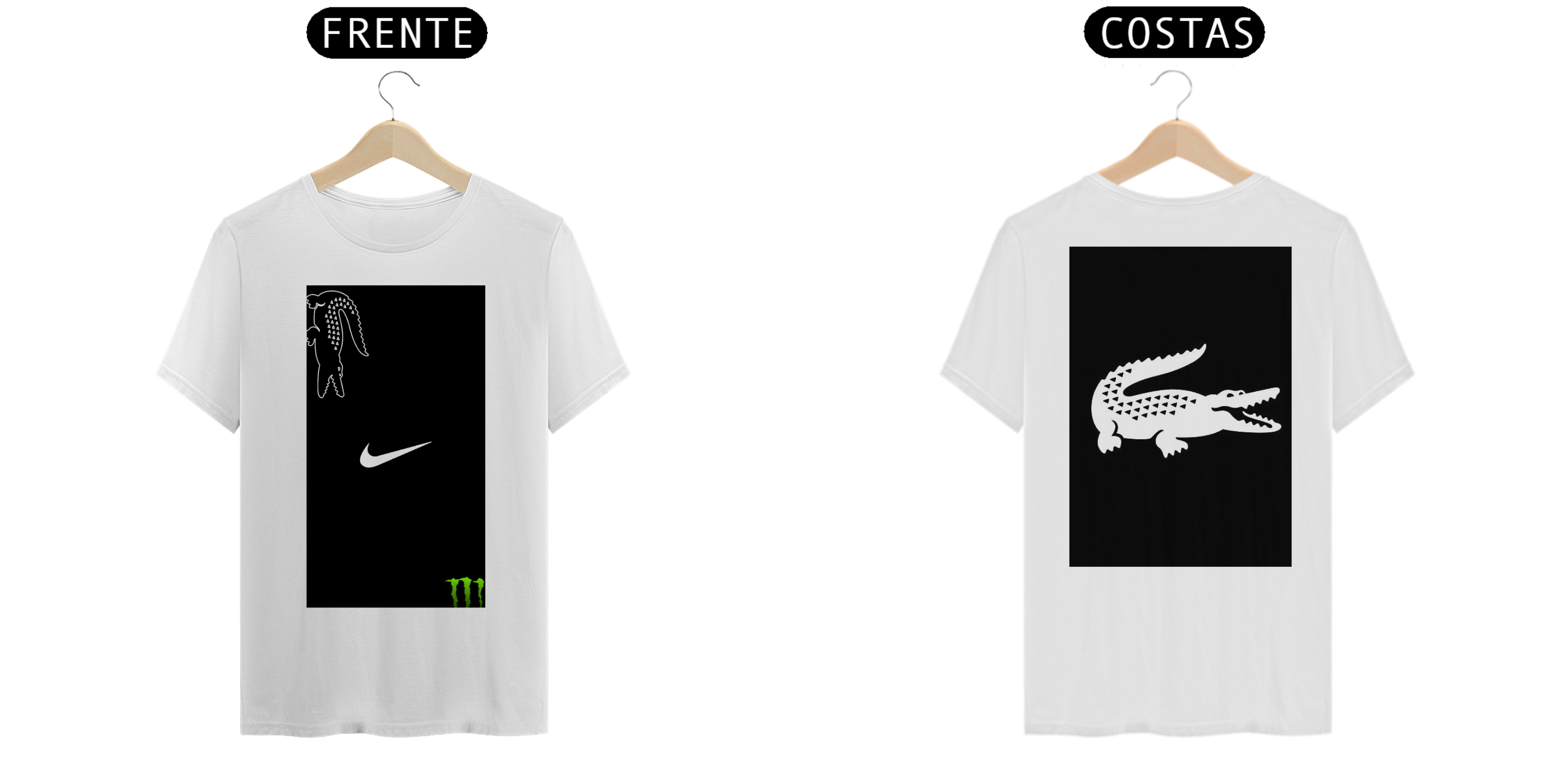 Nome do produto  Camisetas pirâmides 