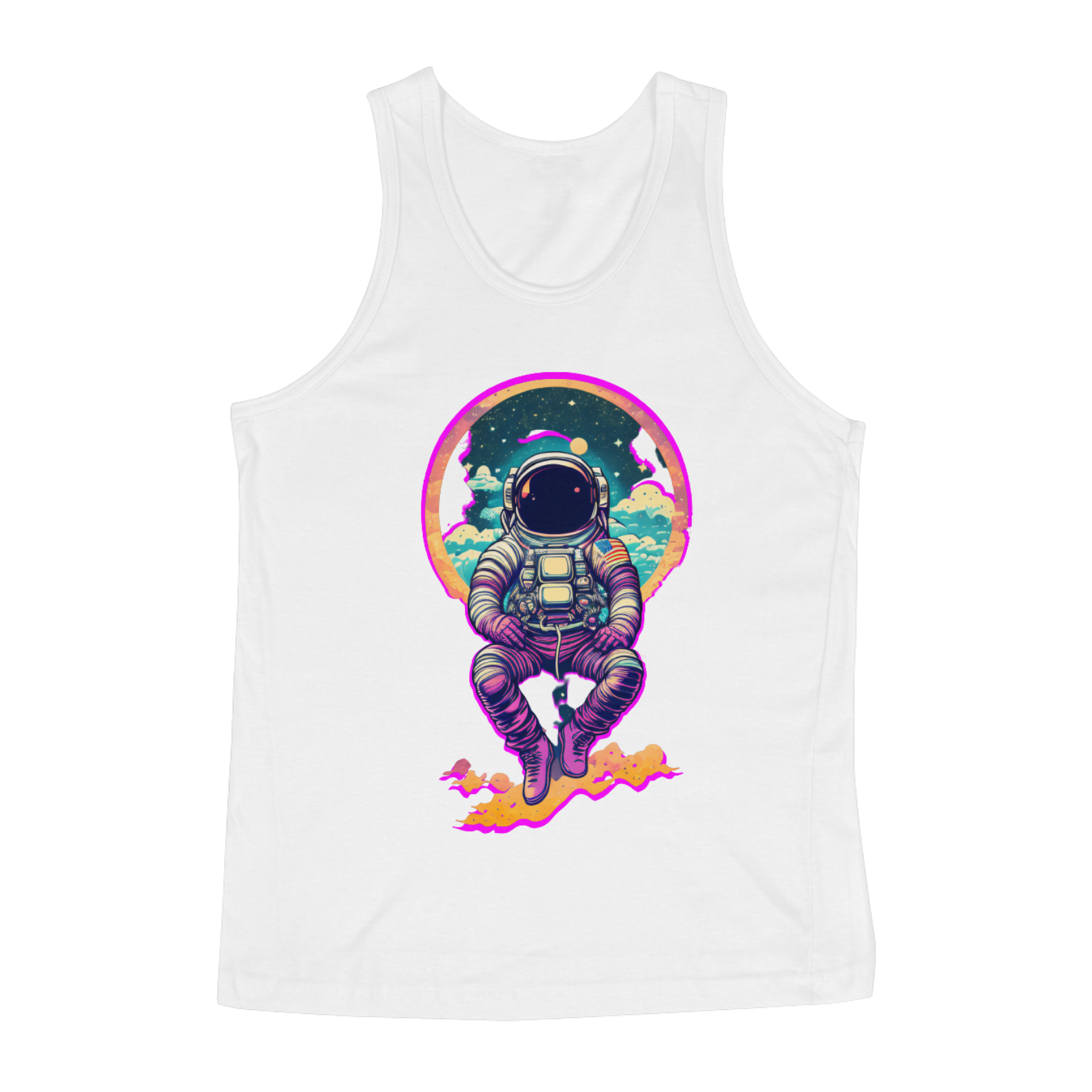 Nome do produto: Camisa Regata Astronauta Classic