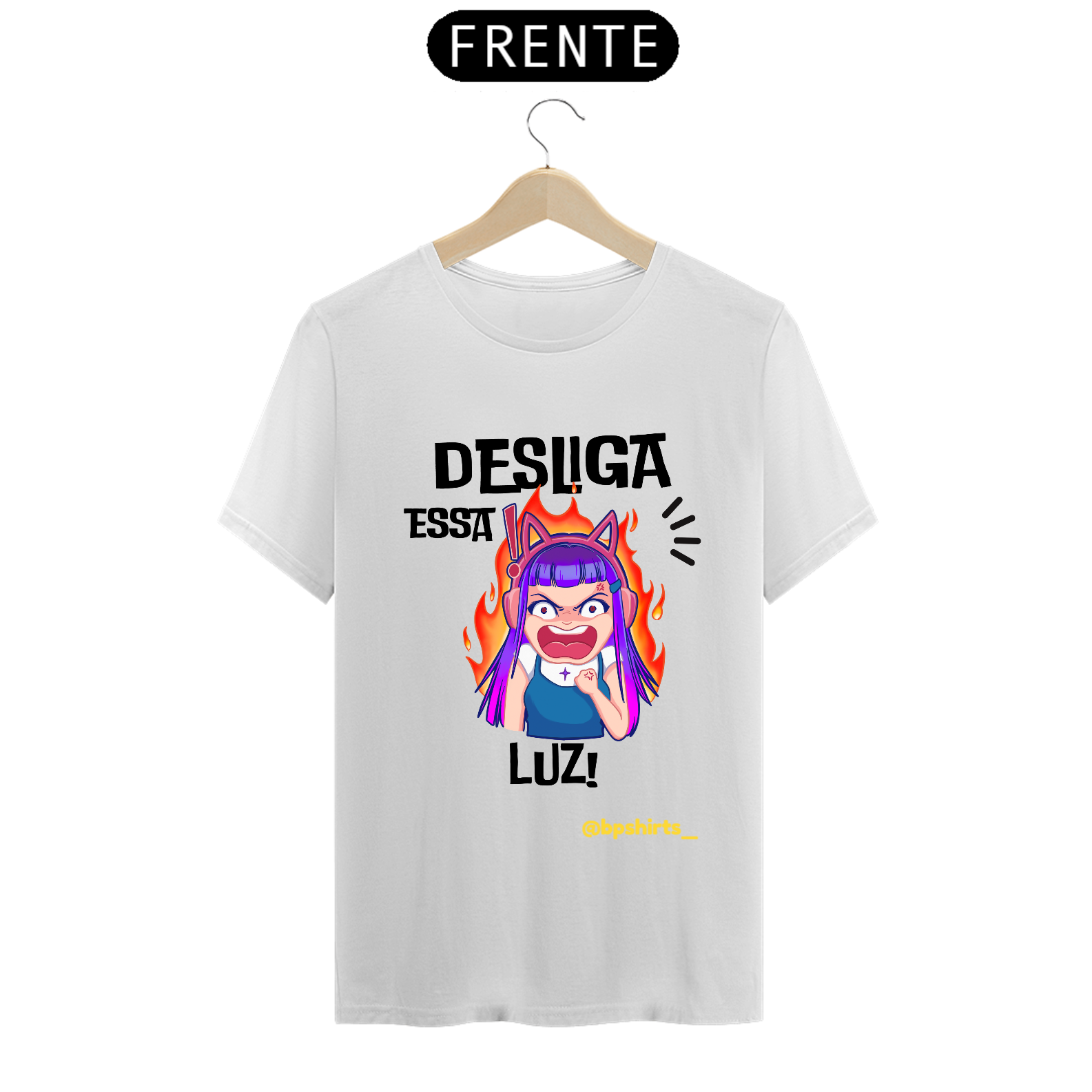 Camisa Desliga essa luz!