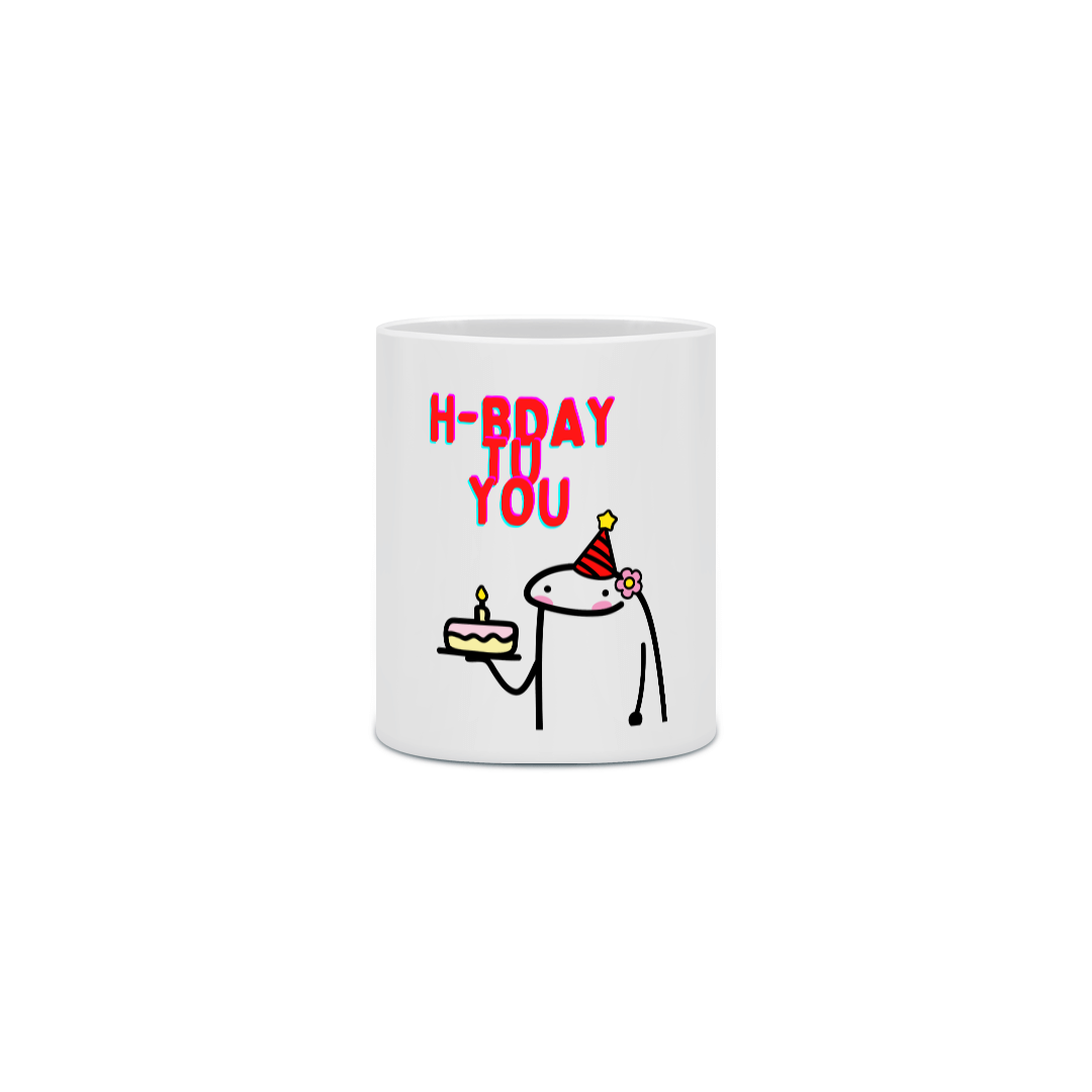 Caneca Happy Birthday To You 