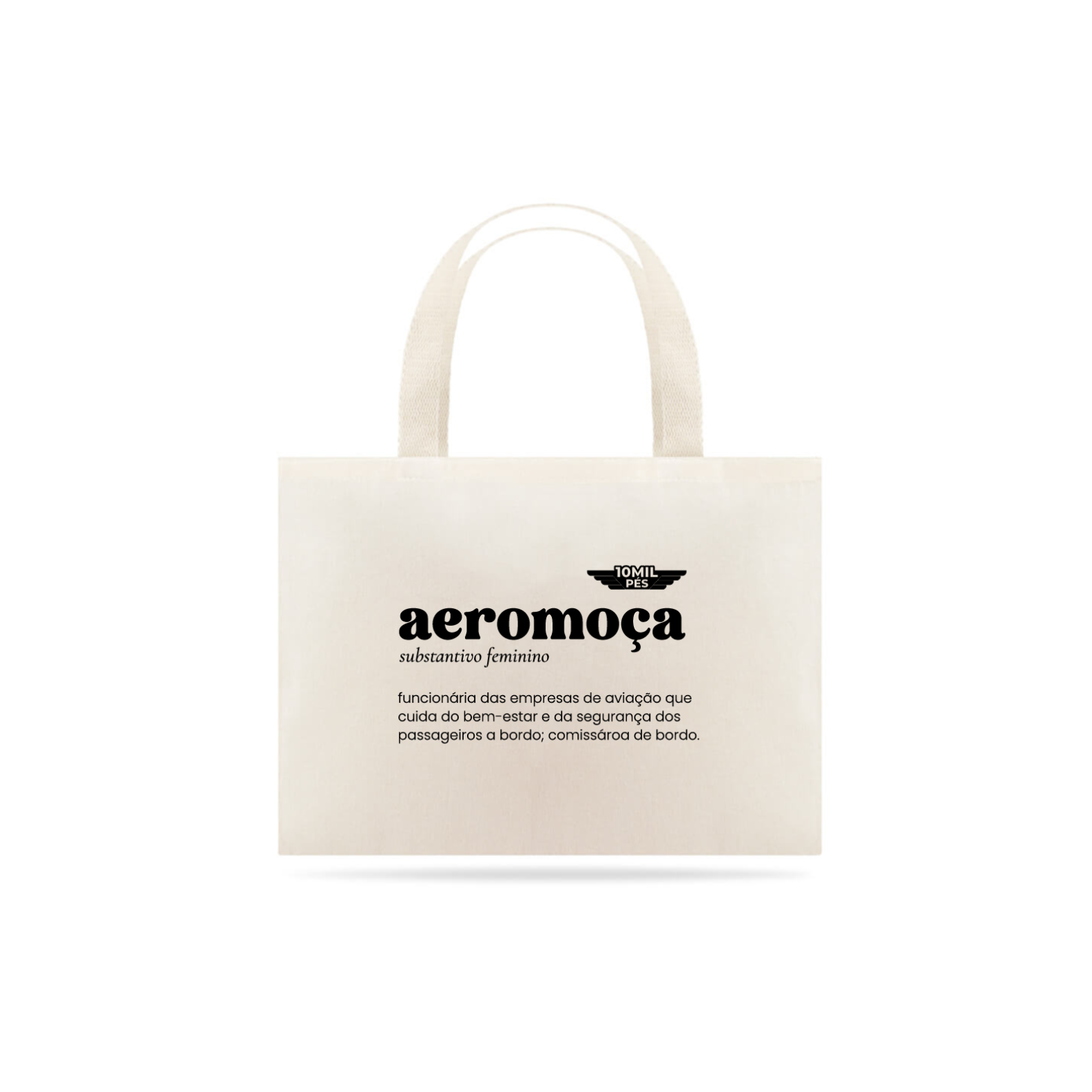 Ecobag Aeromoça