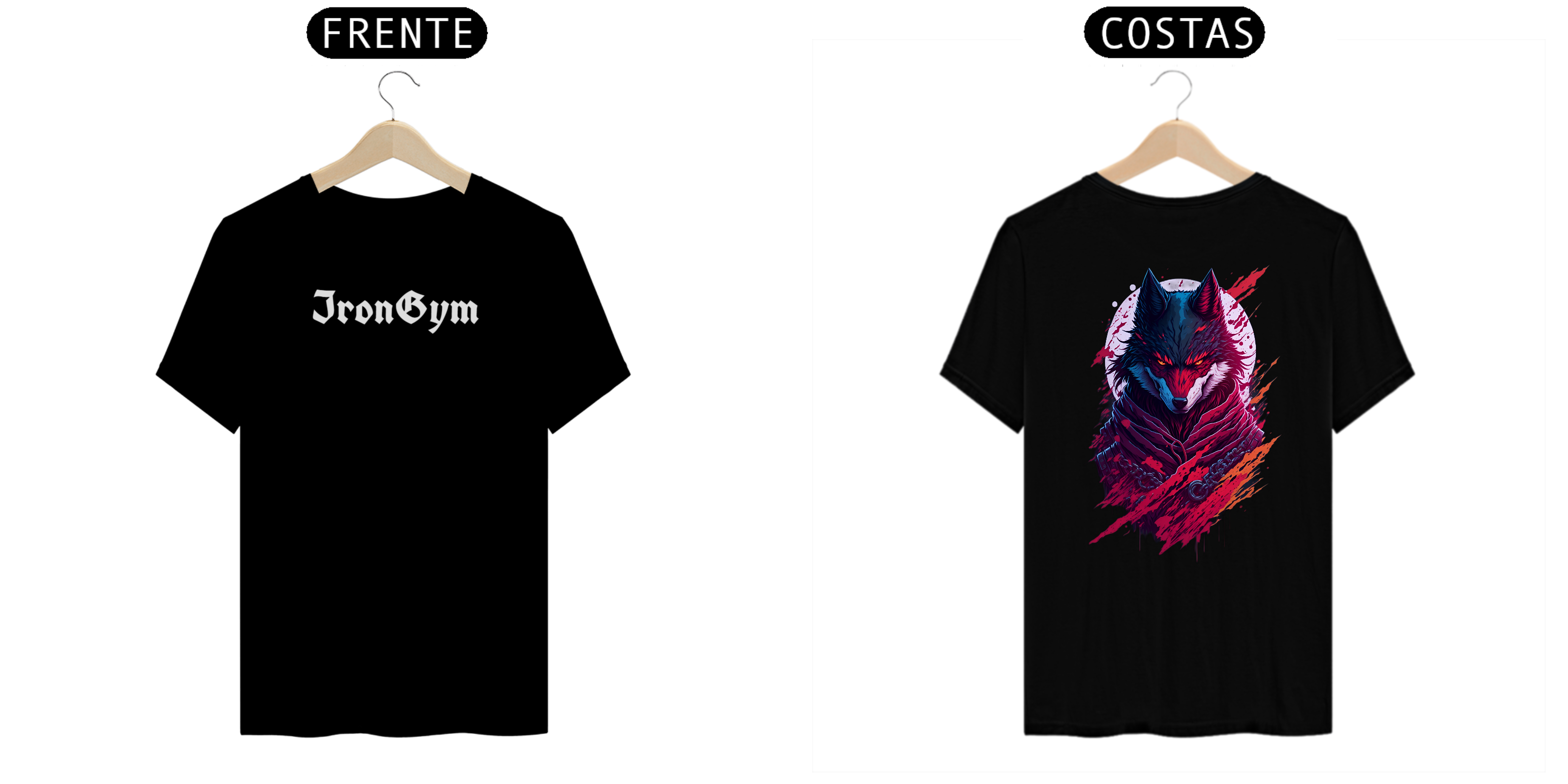 Camiseta Shinobi Wolf