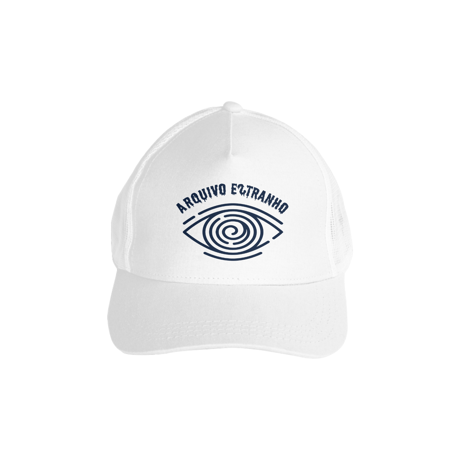 Boné Arquivo Estranho - Logo Azul