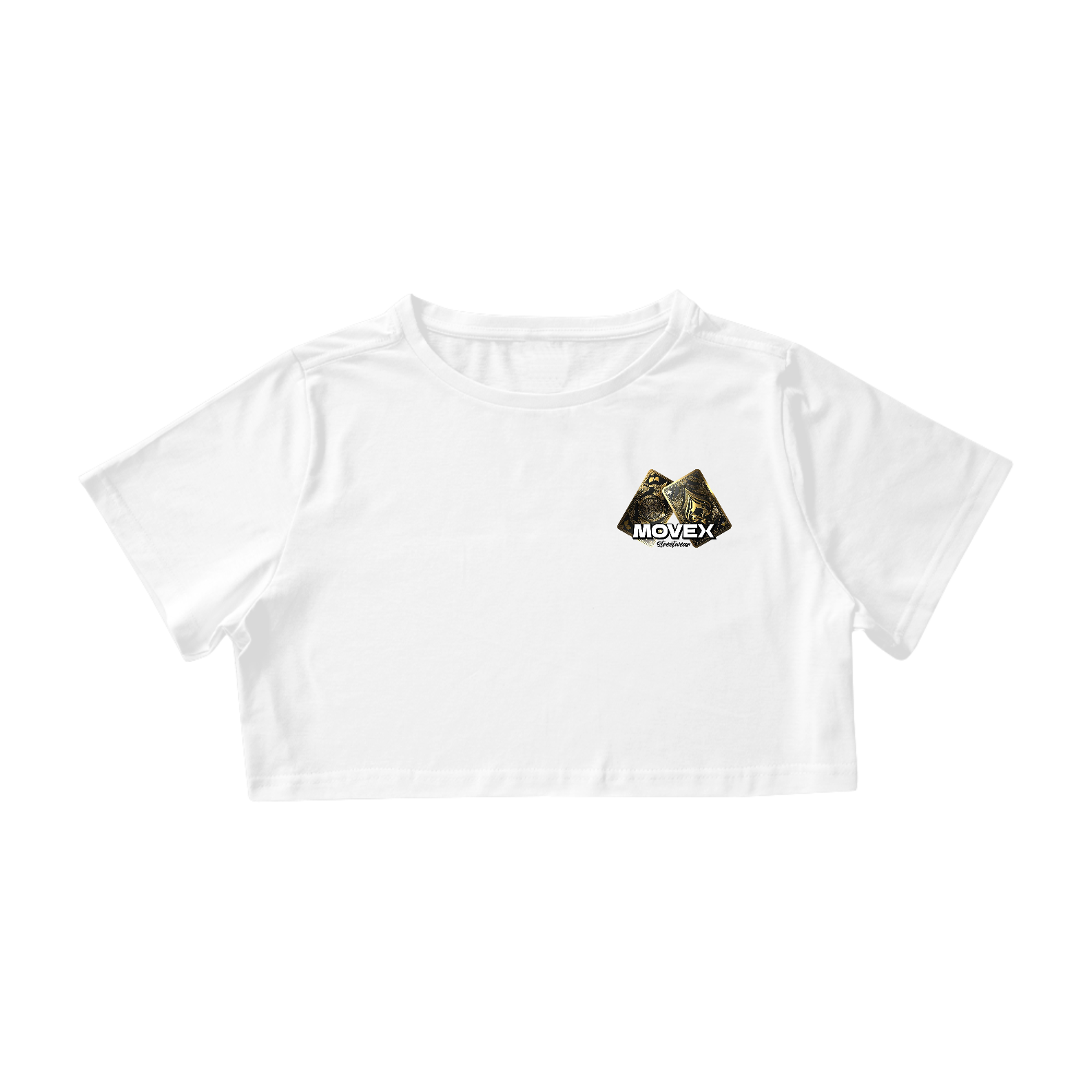 Cropped Blazing Vegas Mini - Logo Preto