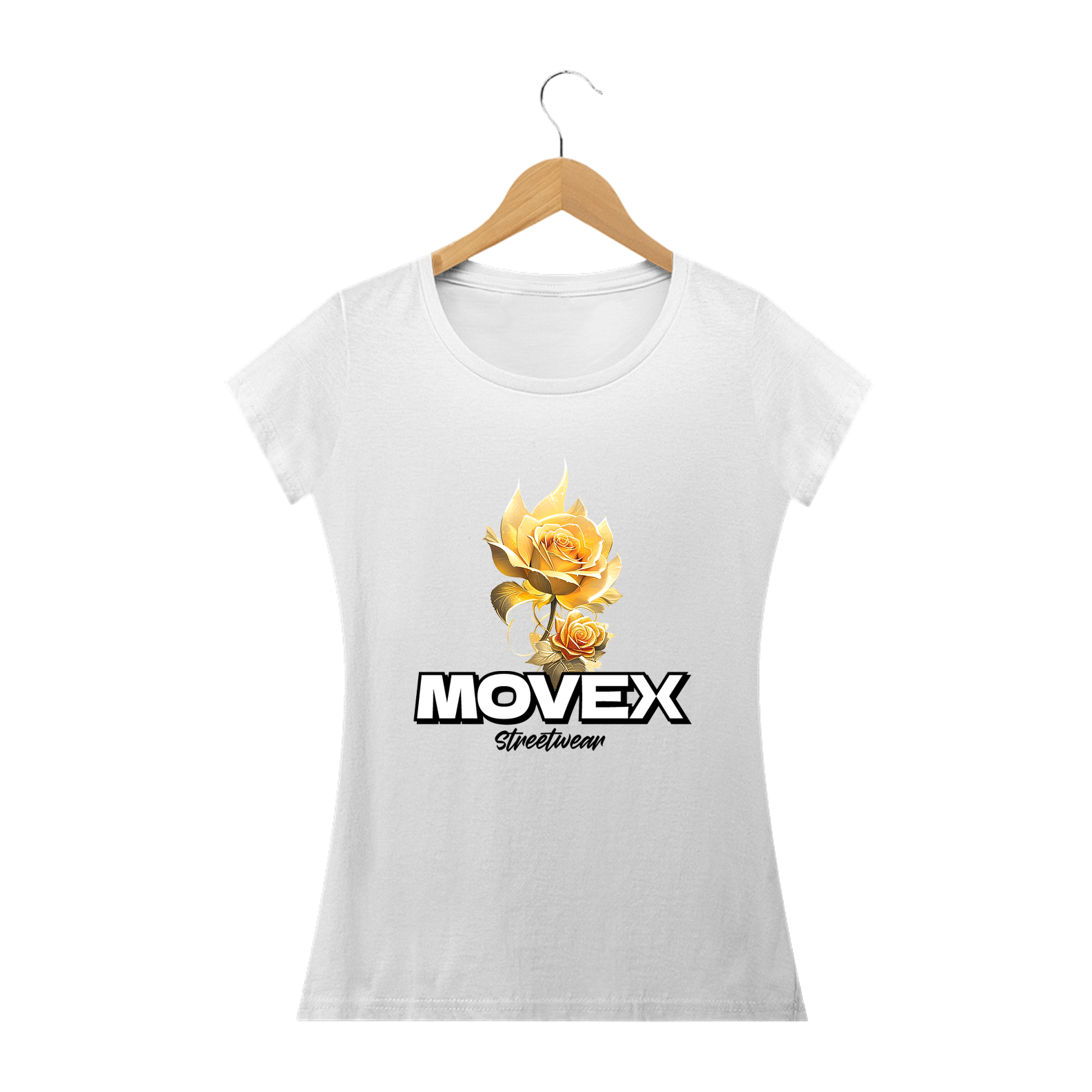 Baby Long Gold´n Roses - Logo Preto