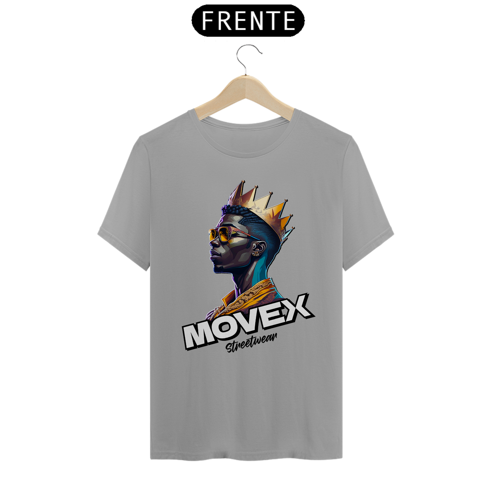 Camiseta The King - Logo Preto