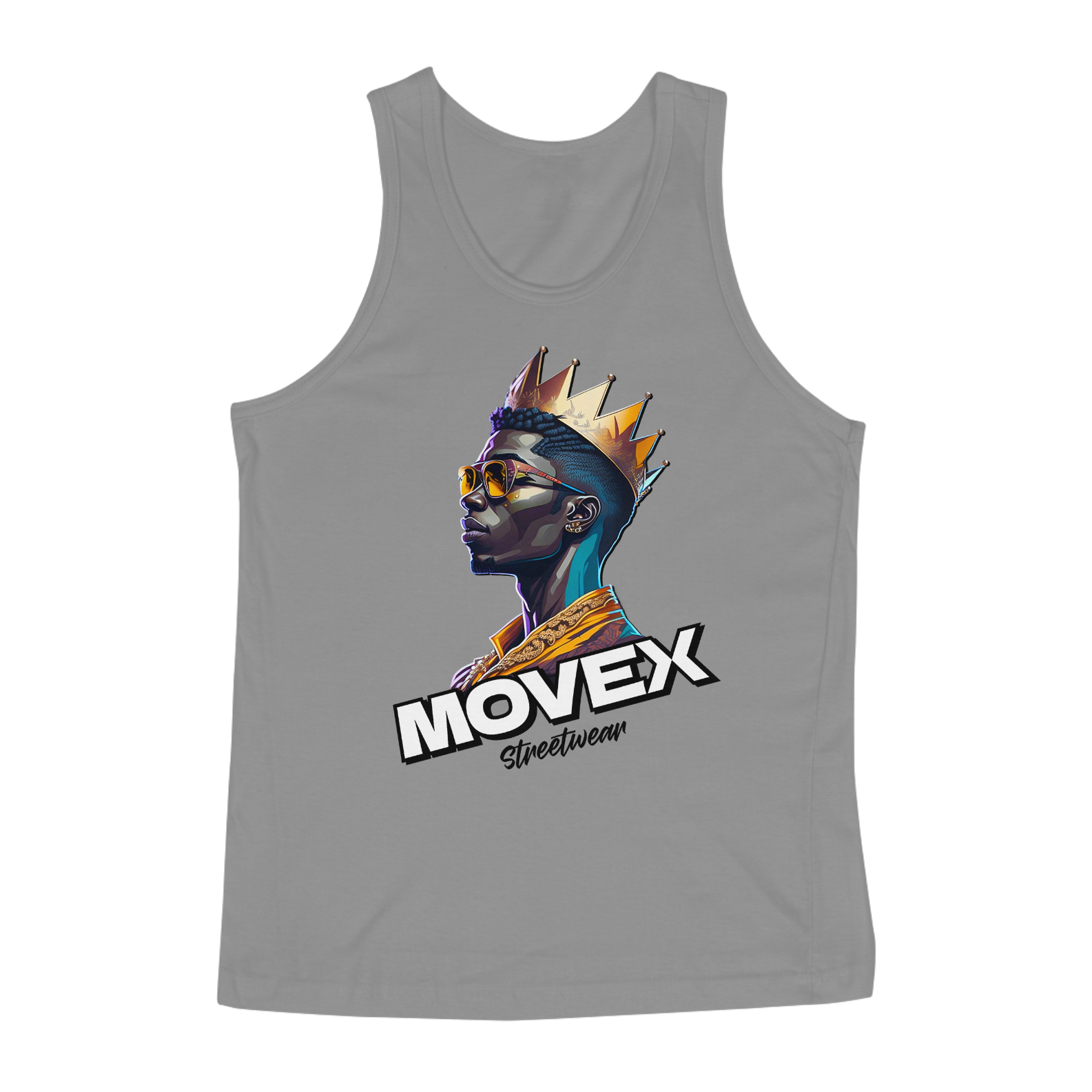  Regata Masculina The King - Logo Preto