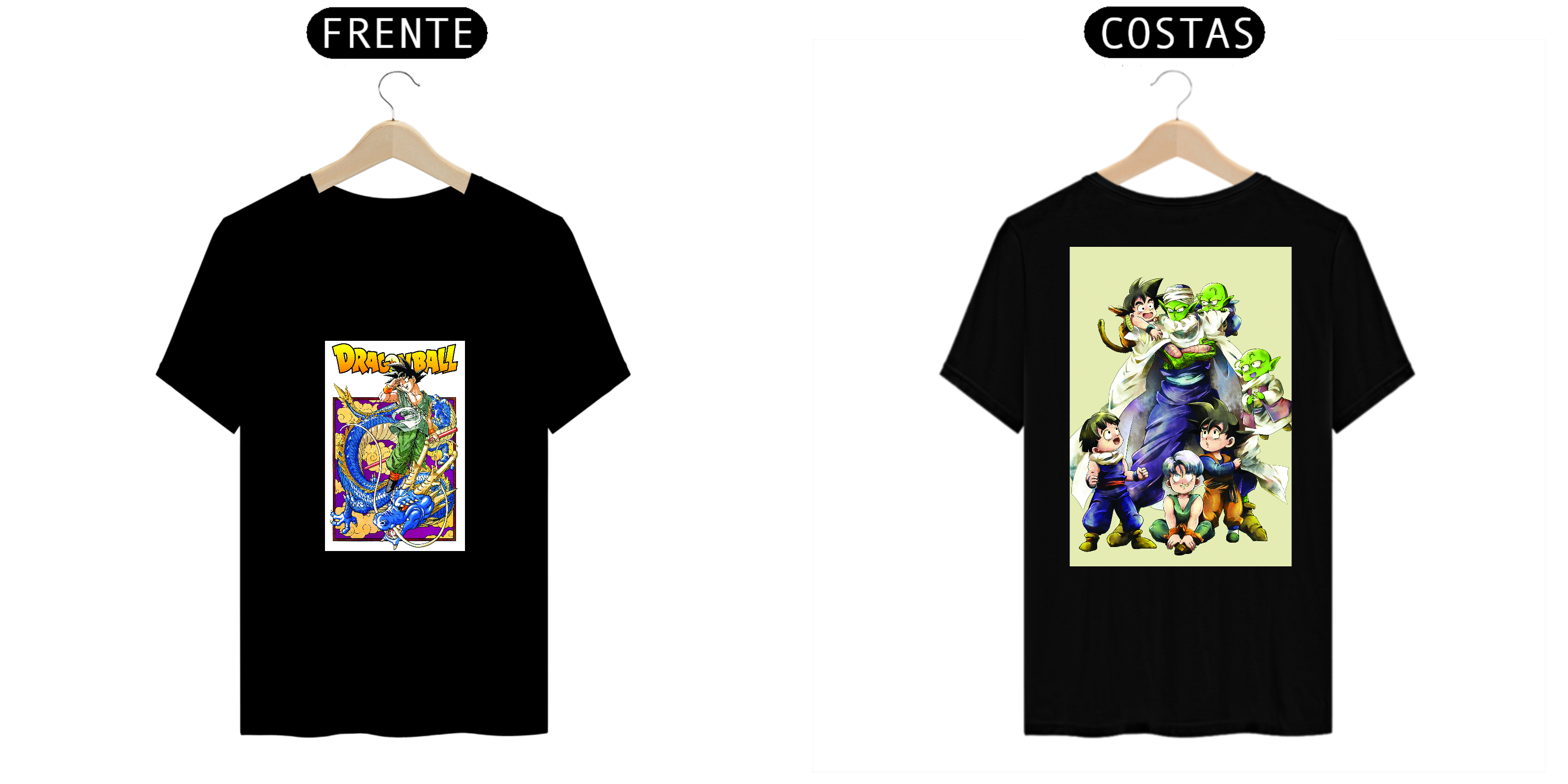 camiseta  dragon boll