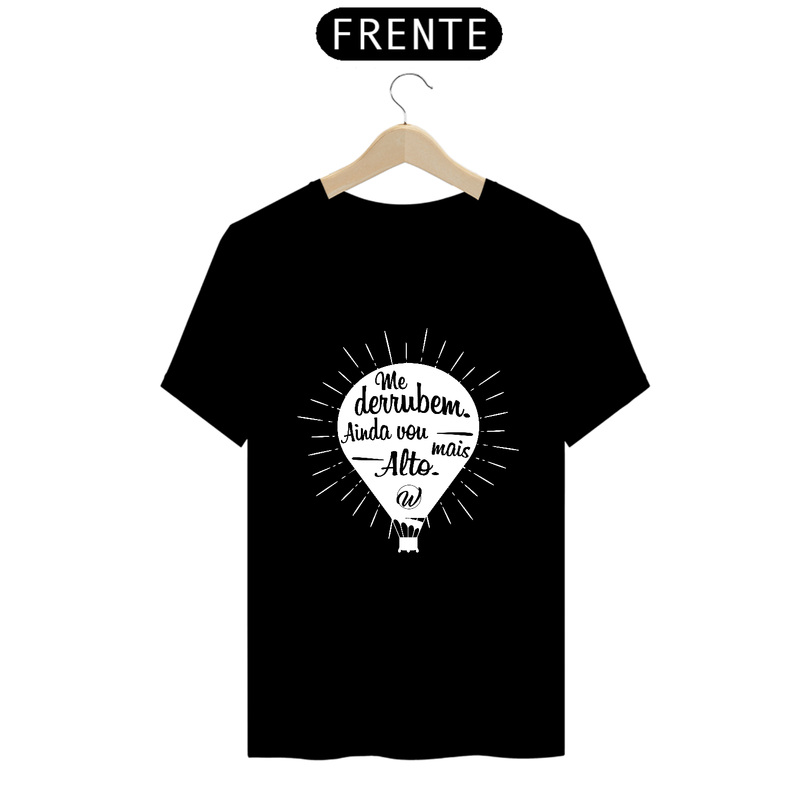 CAMISETA - AUTOAJUDA - VOU MAIS ALTO