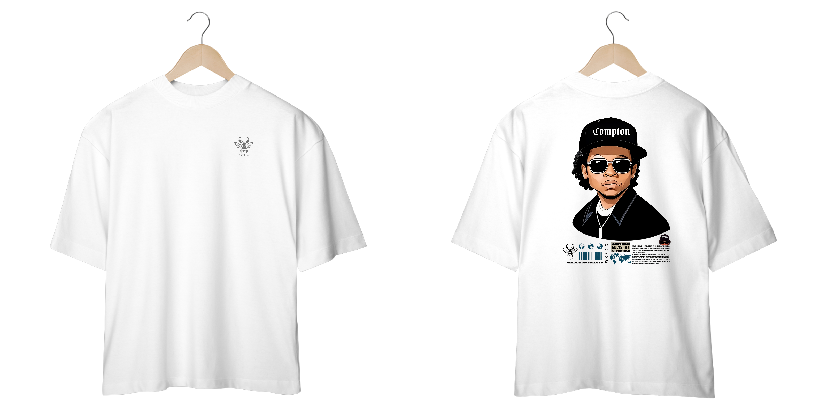  Camiseta Oversized Unissex Eazy E